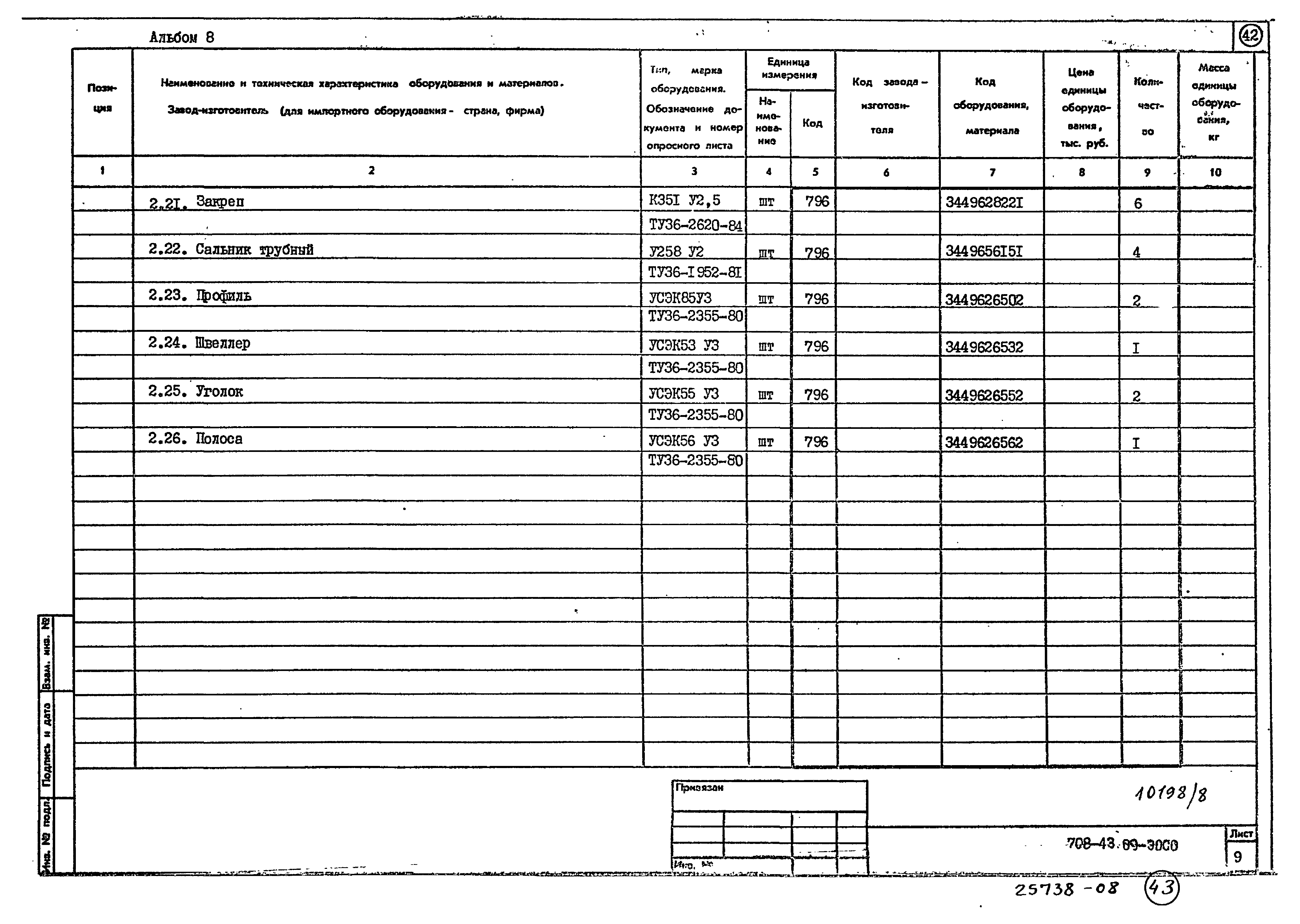 Типовой проект 708-43.89