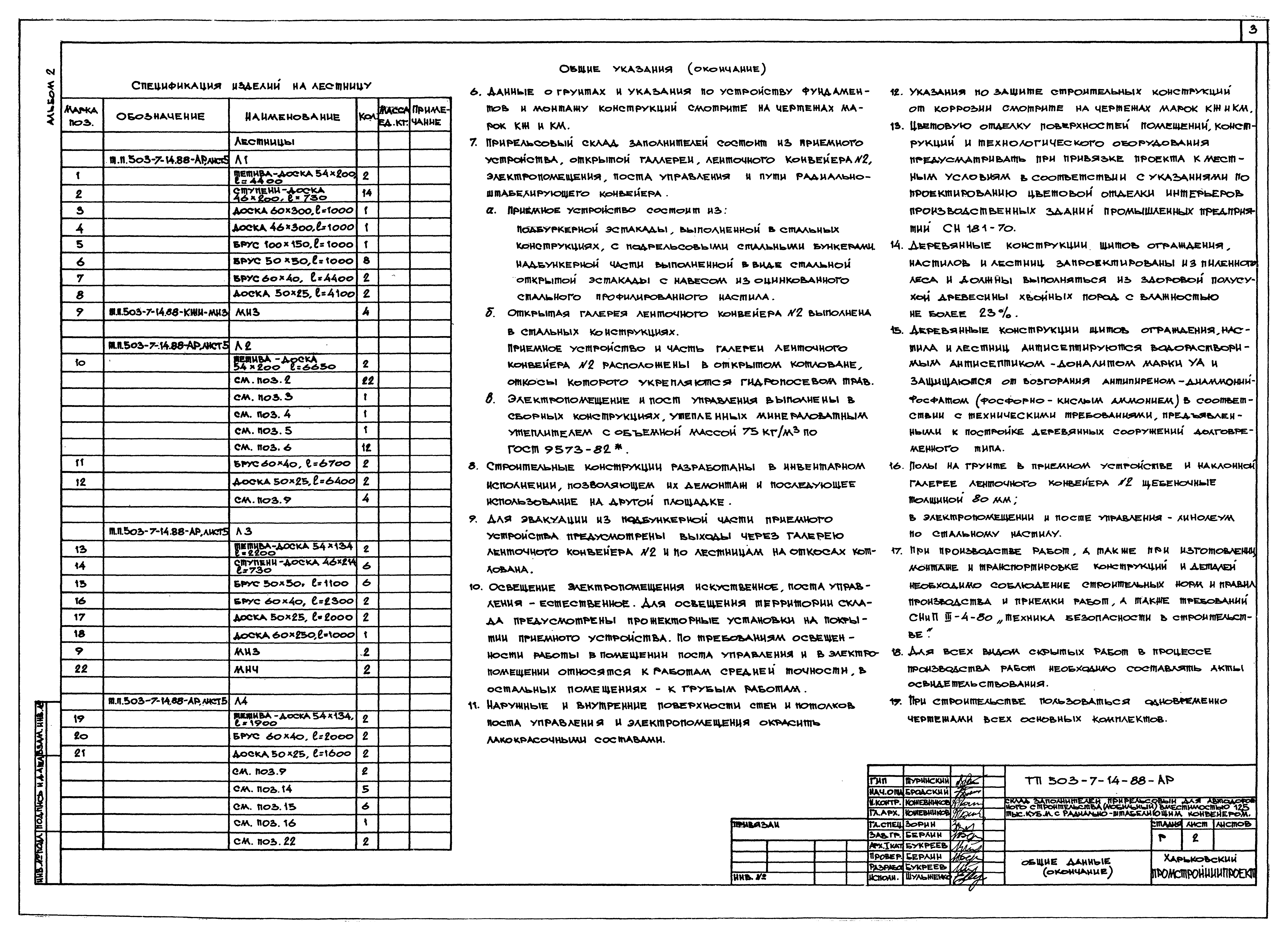 Типовой проект 503-7-14.88