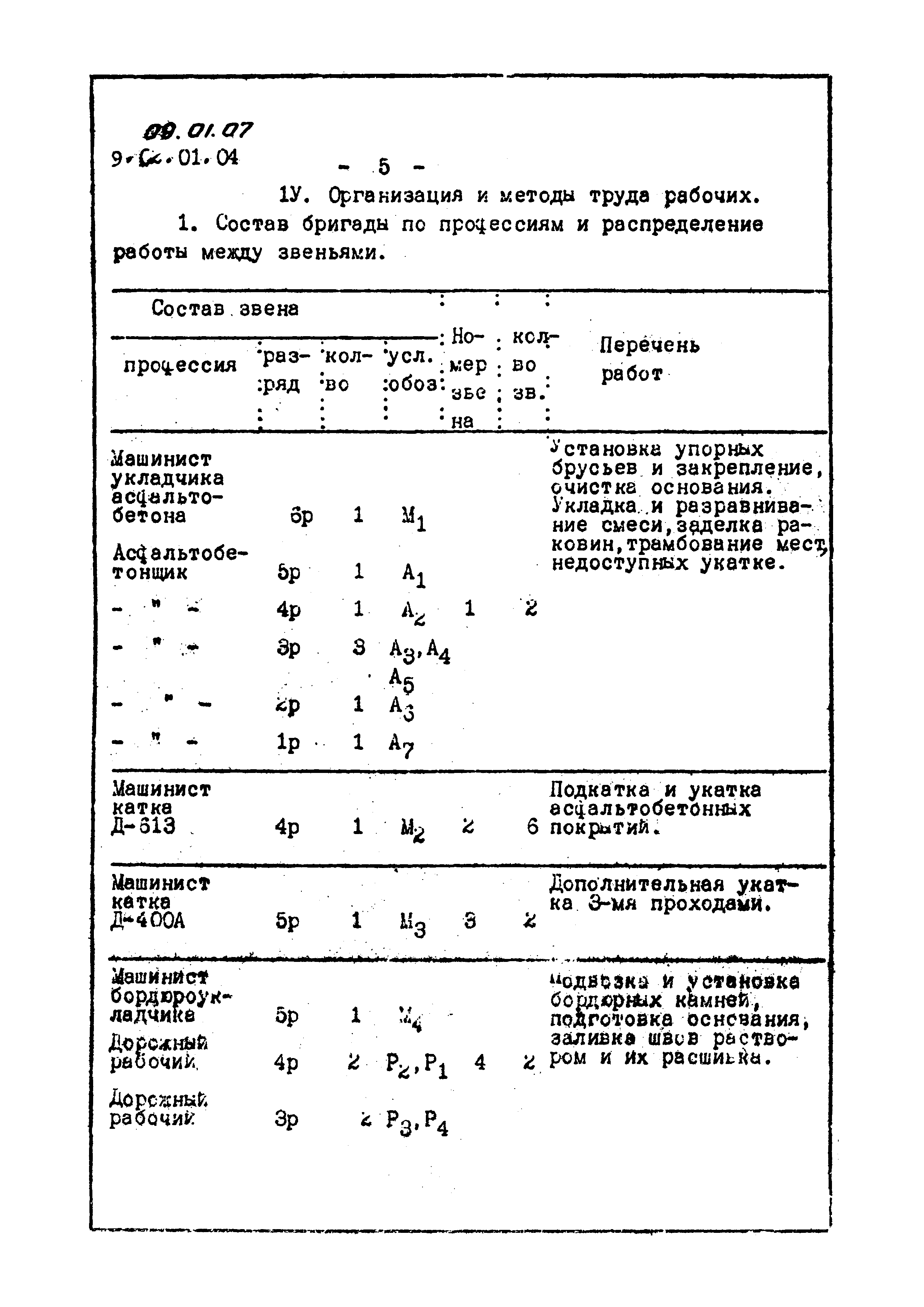 ТТК 09.01.07