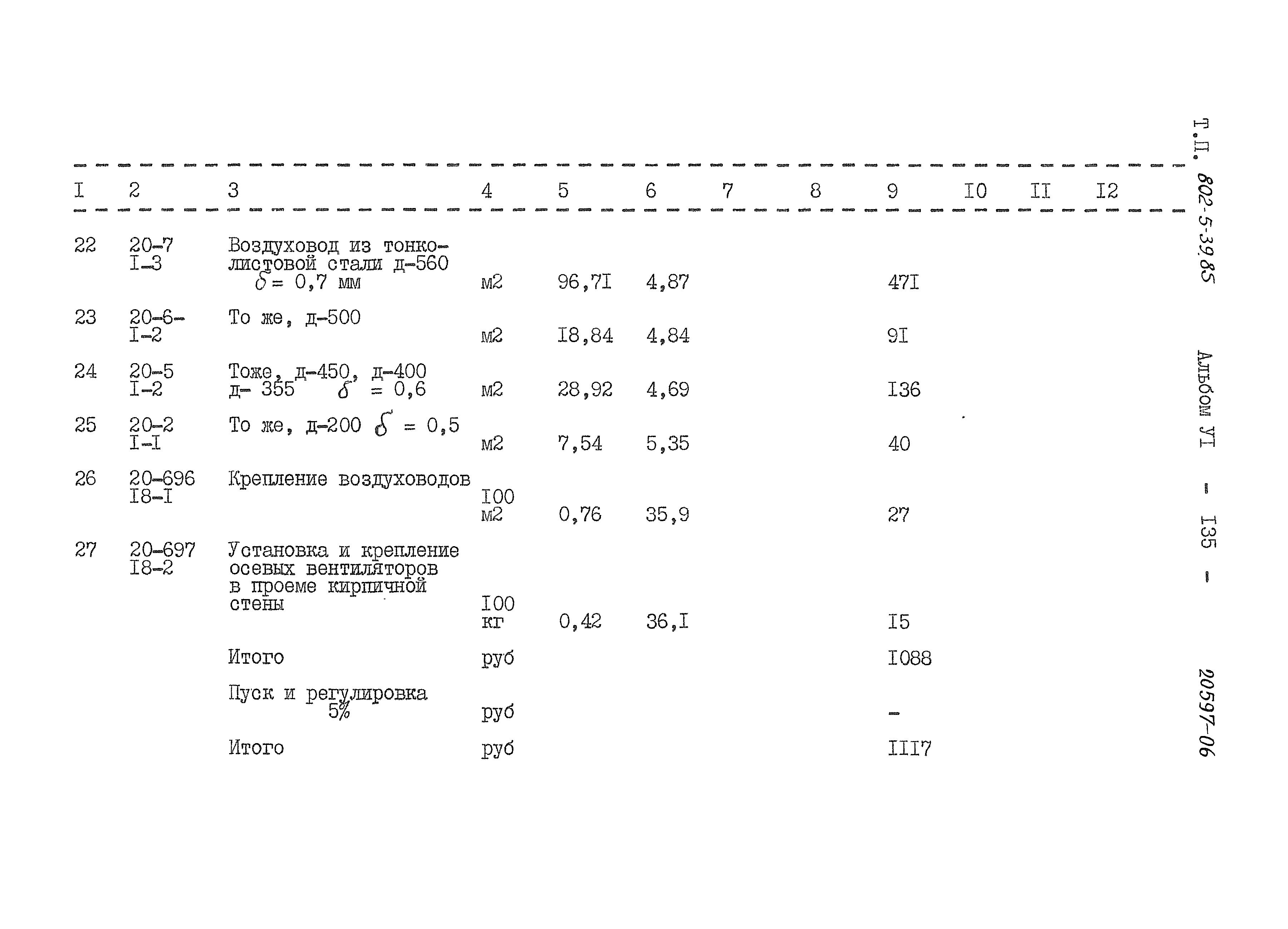 Типовой проект 802-5-39.85