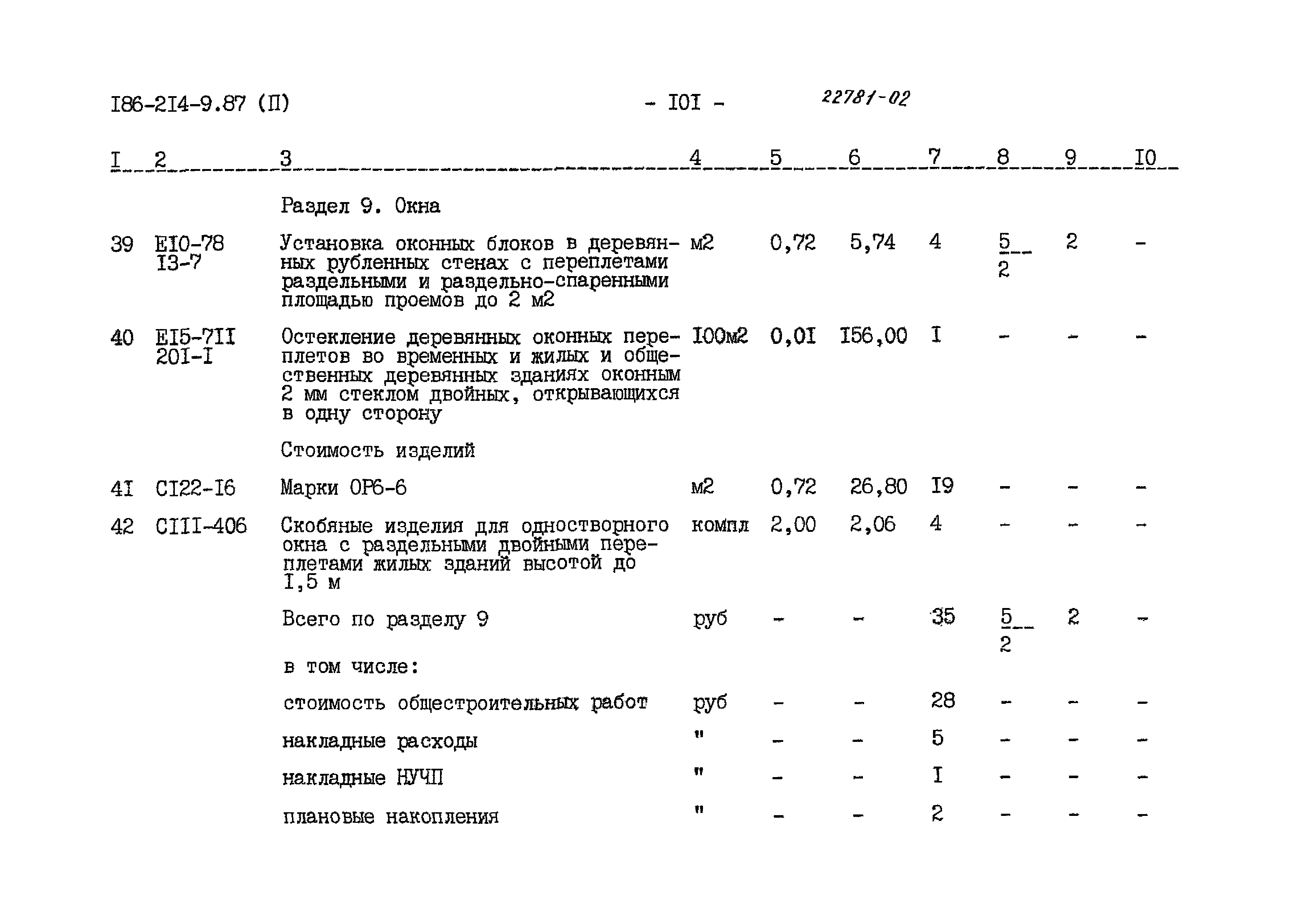 Типовой проект 186-214-9.87