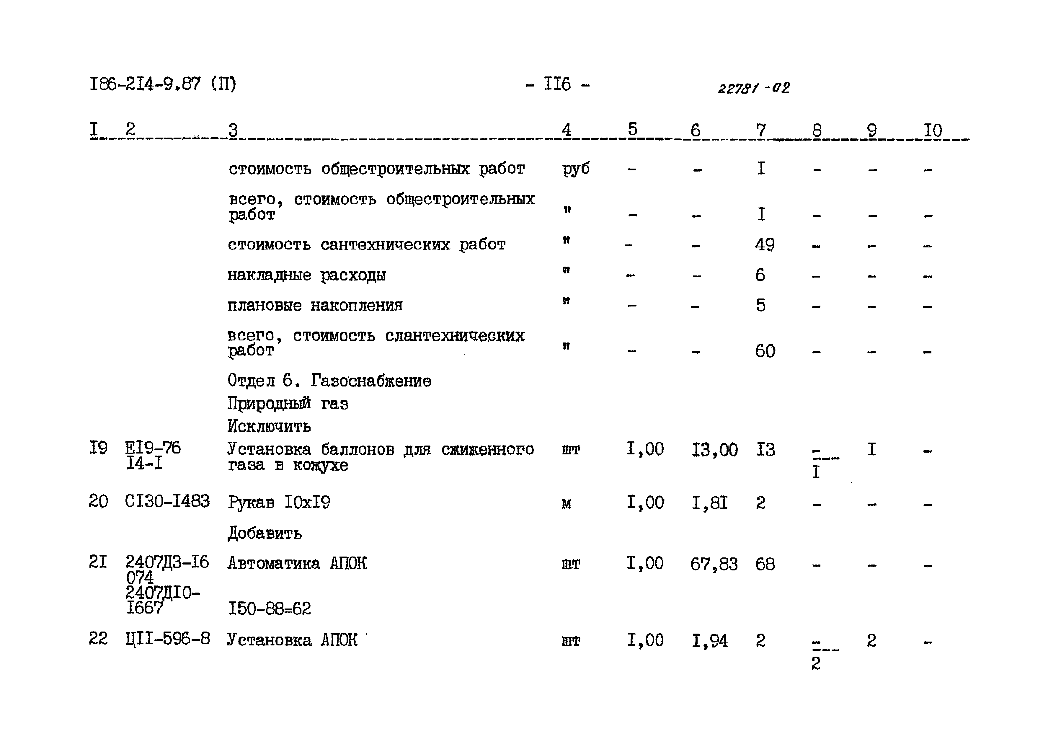 Типовой проект 186-214-9.87