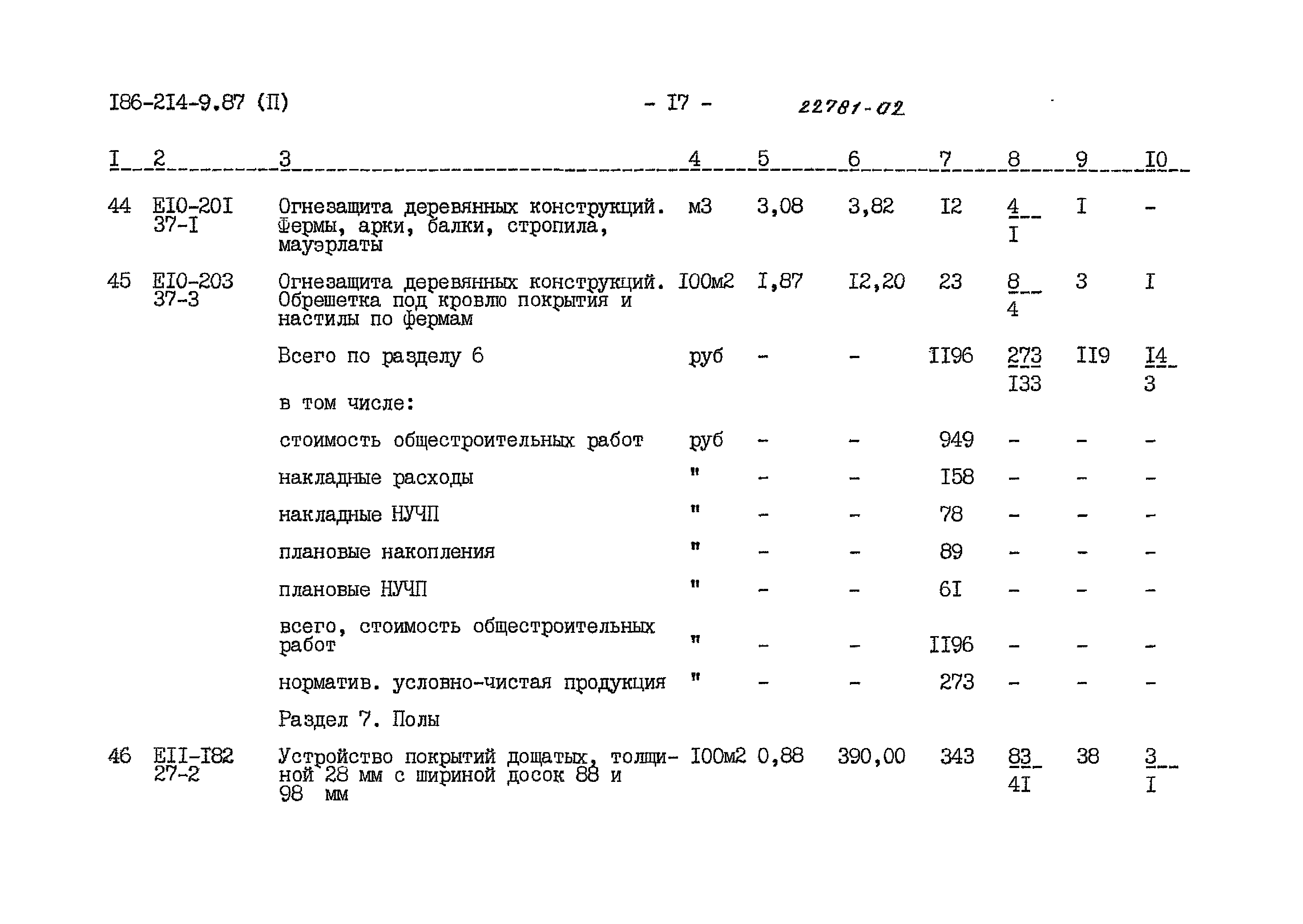 Типовой проект 186-214-9.87