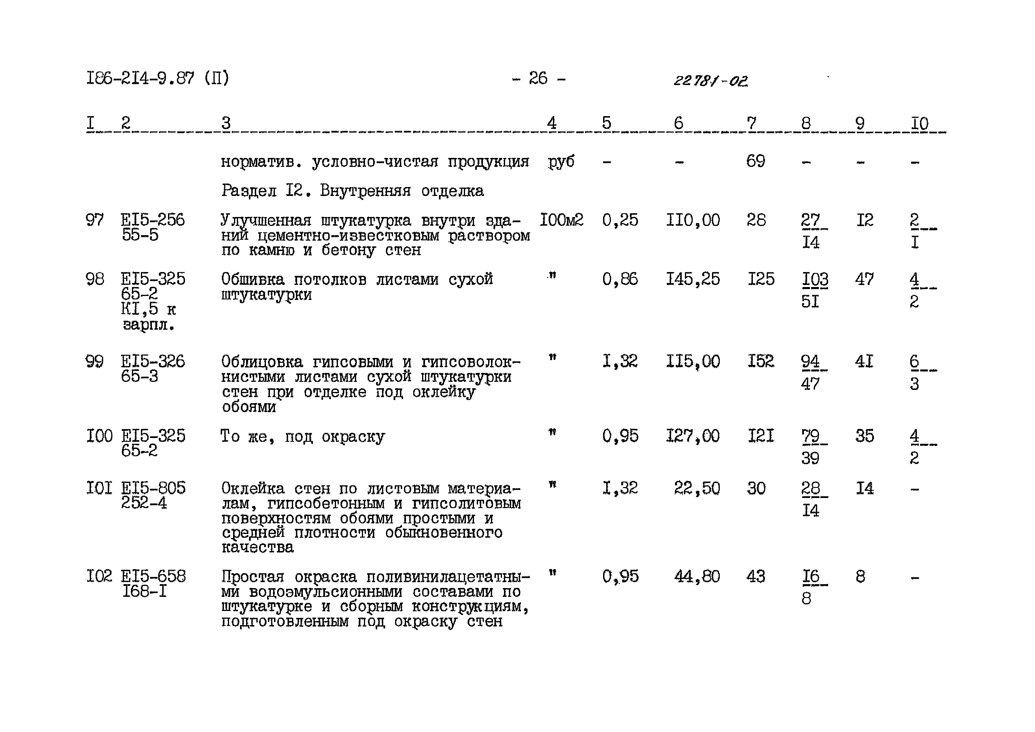 Типовой проект 186-214-9.87