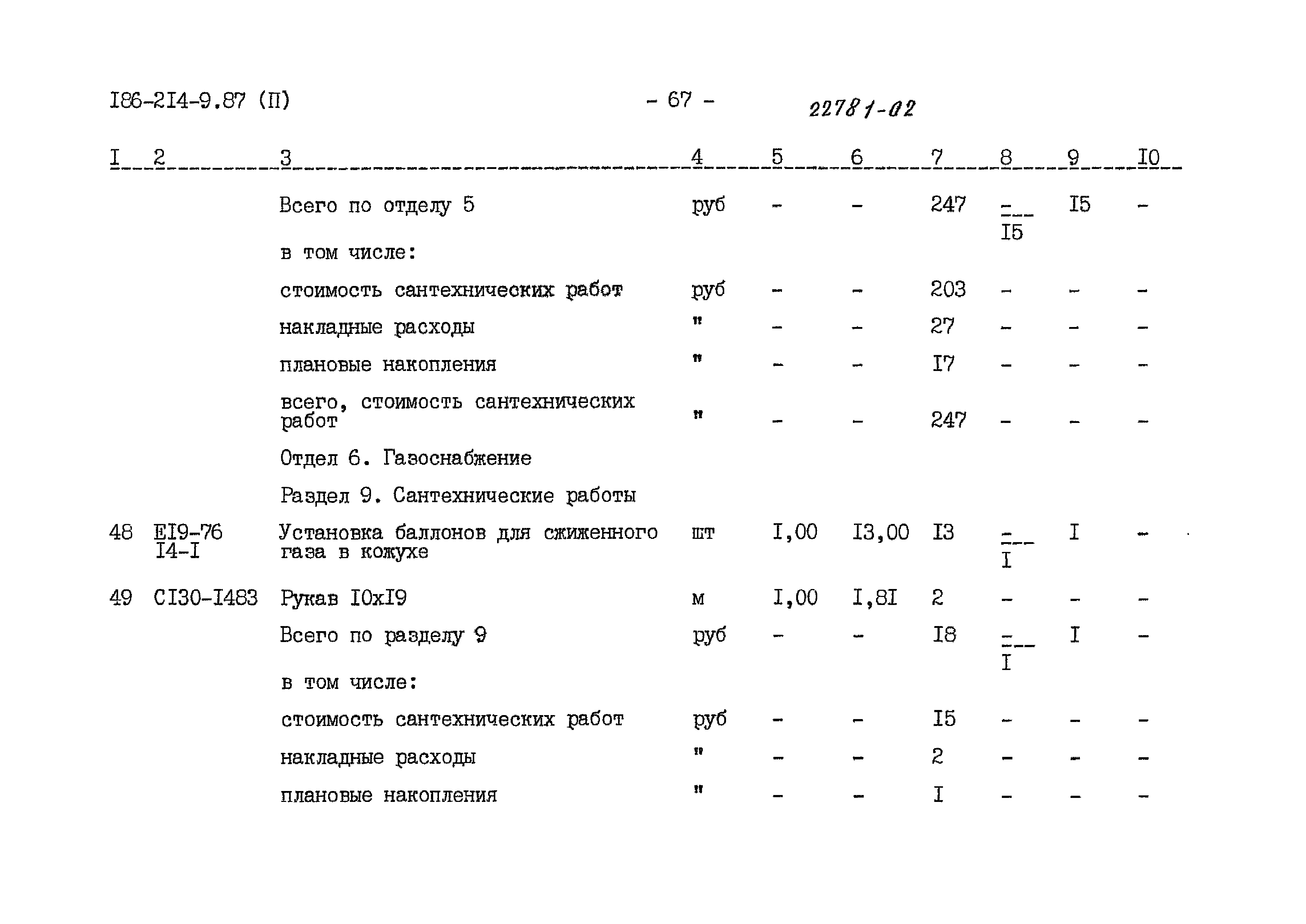 Типовой проект 186-214-9.87