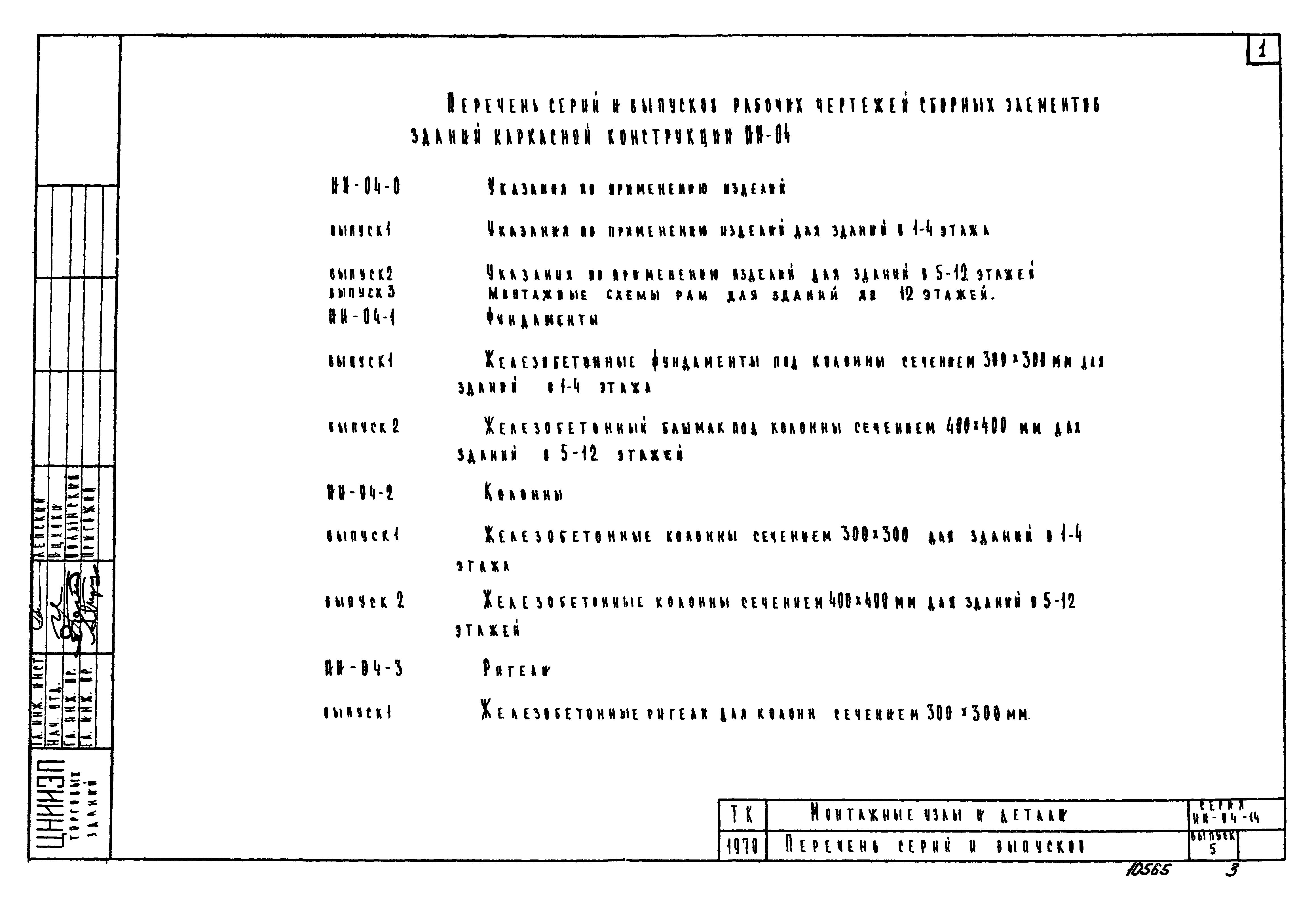 Серия ИИ-04-14