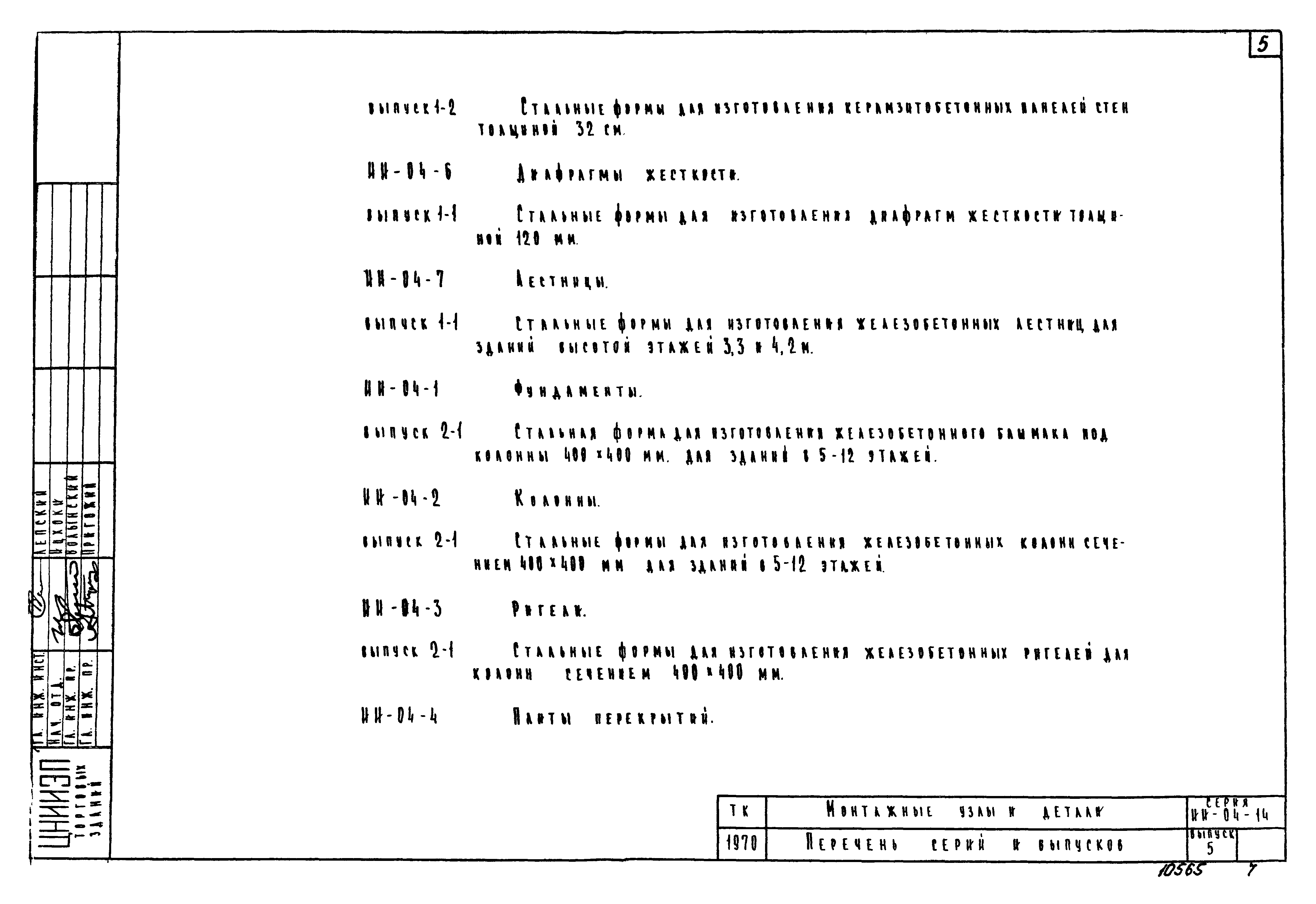Серия ИИ-04-14