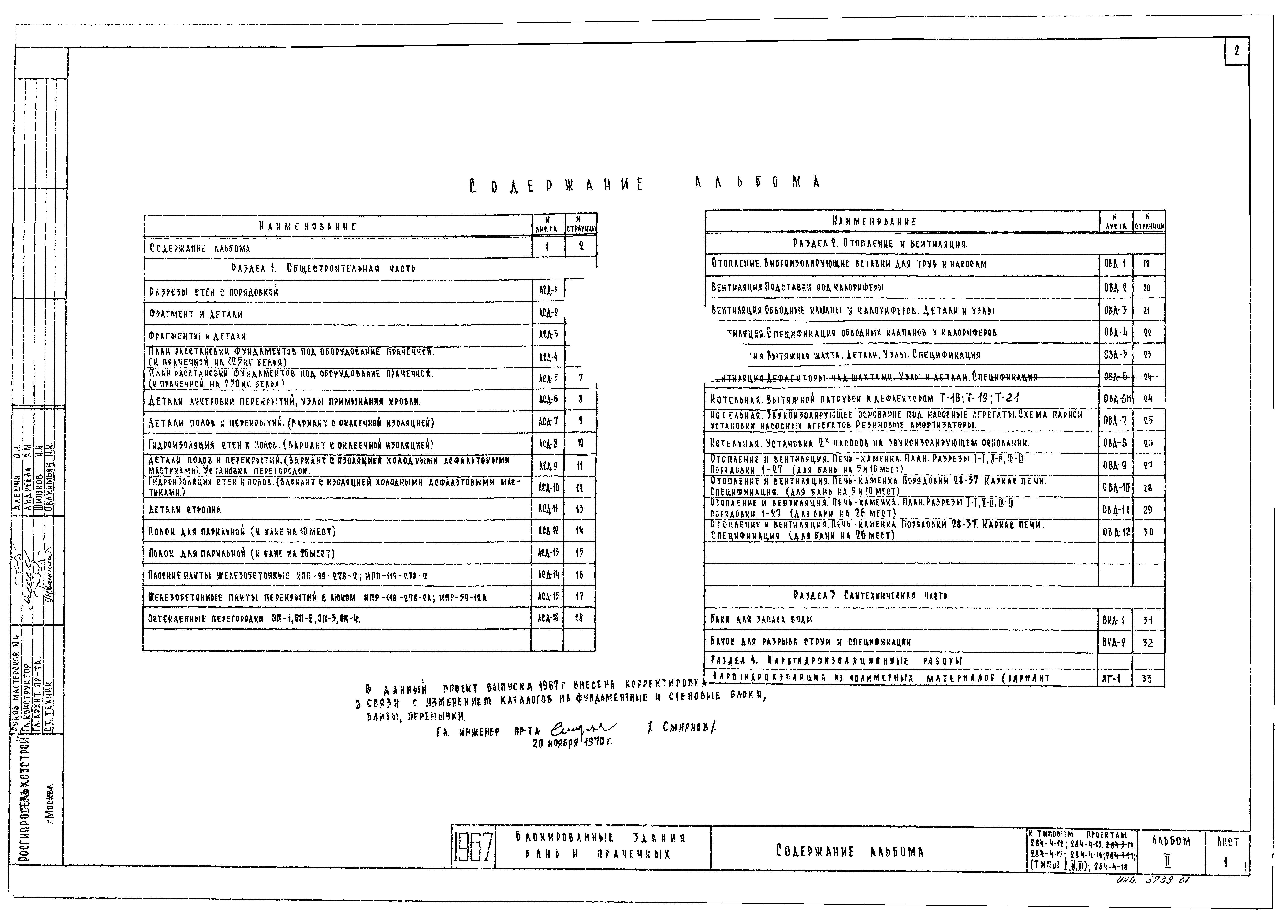 Типовой проект 284-4-13/73