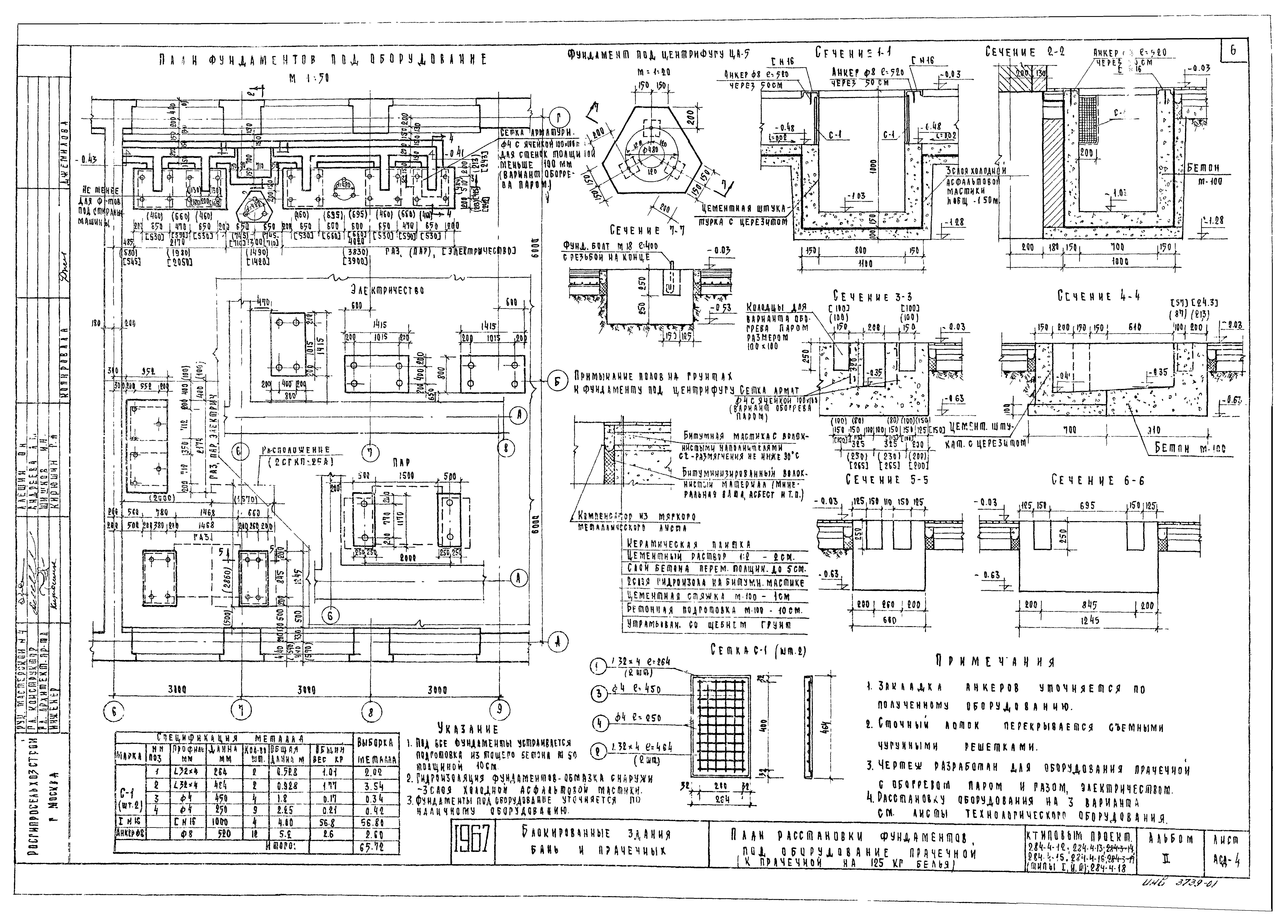 Типовой проект 284-4-13/73