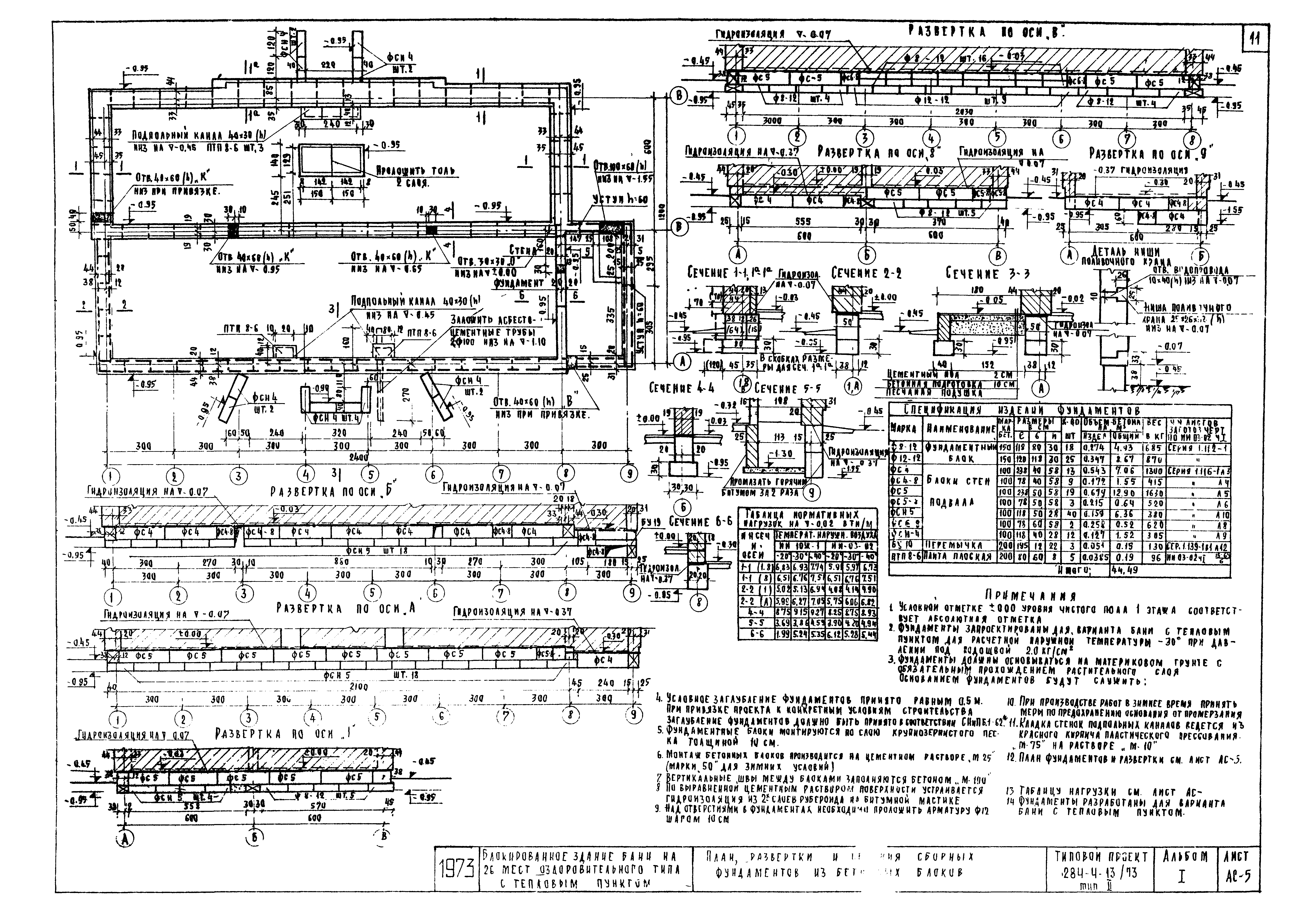 Типовой проект 284-4-13/73