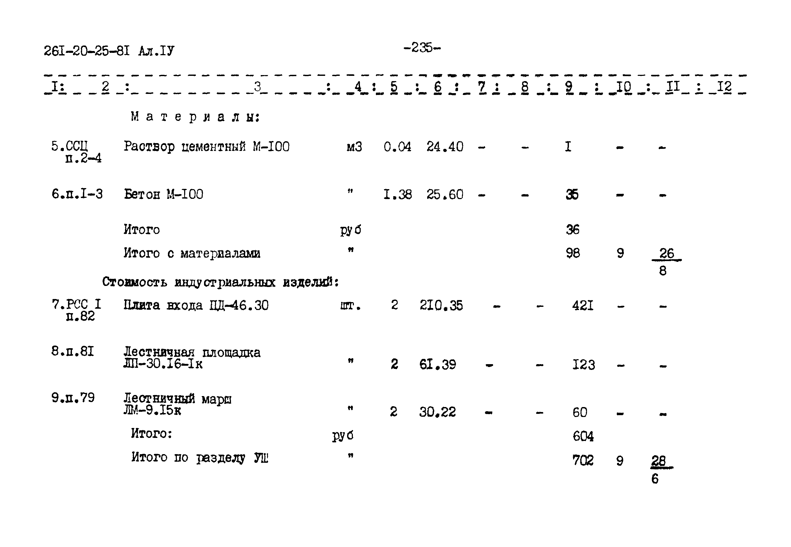 Типовой проект 261-20-25-81.86