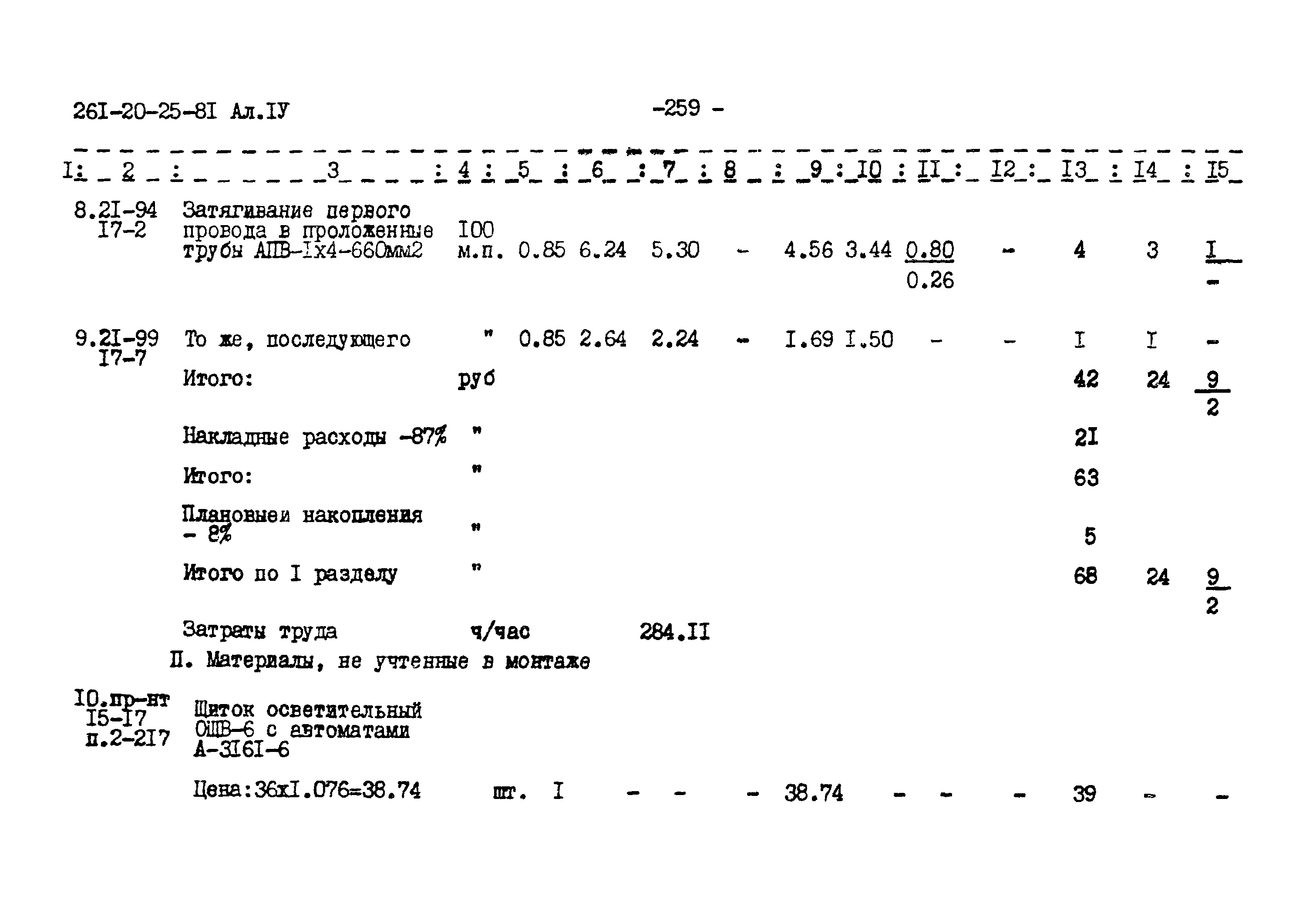 Типовой проект 261-20-25-81.86