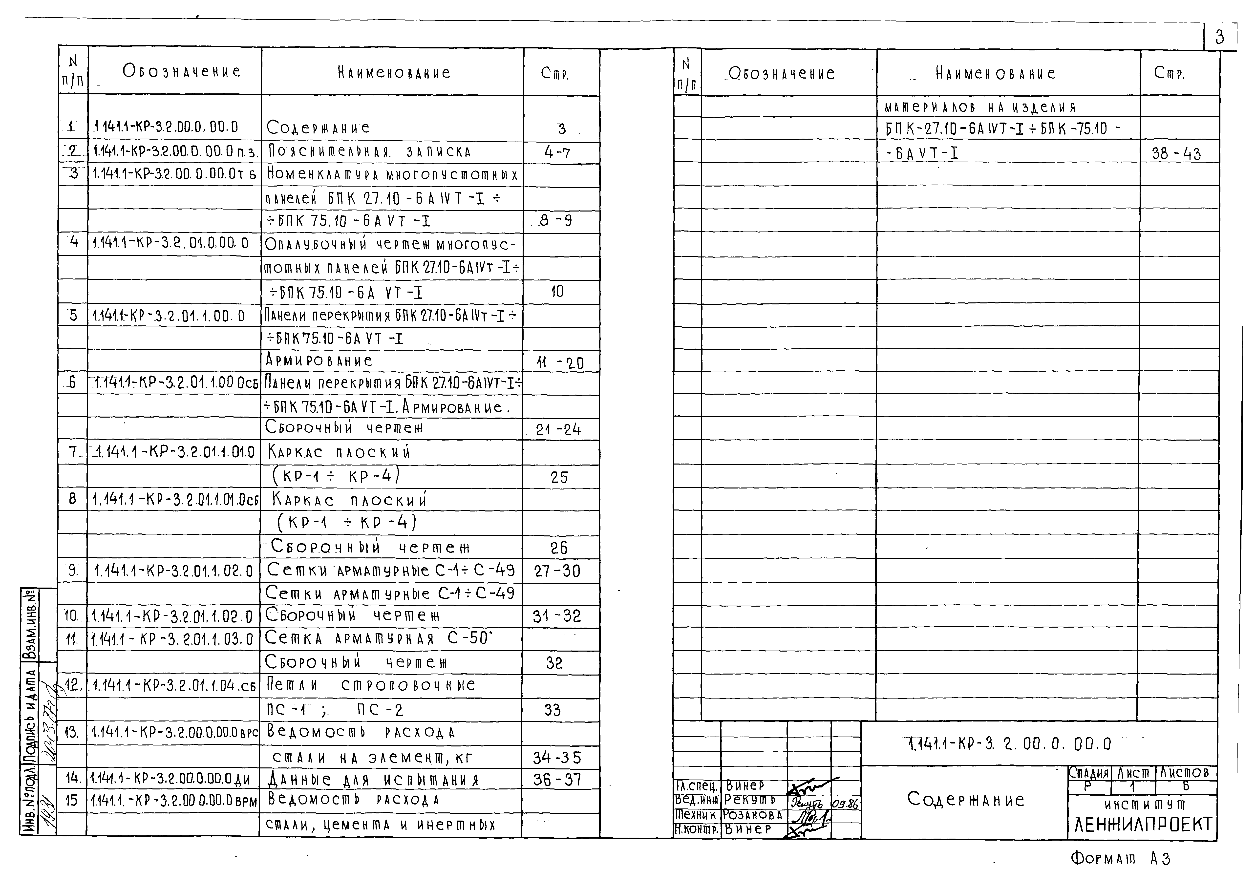 Серия 1.141.1-КР-3