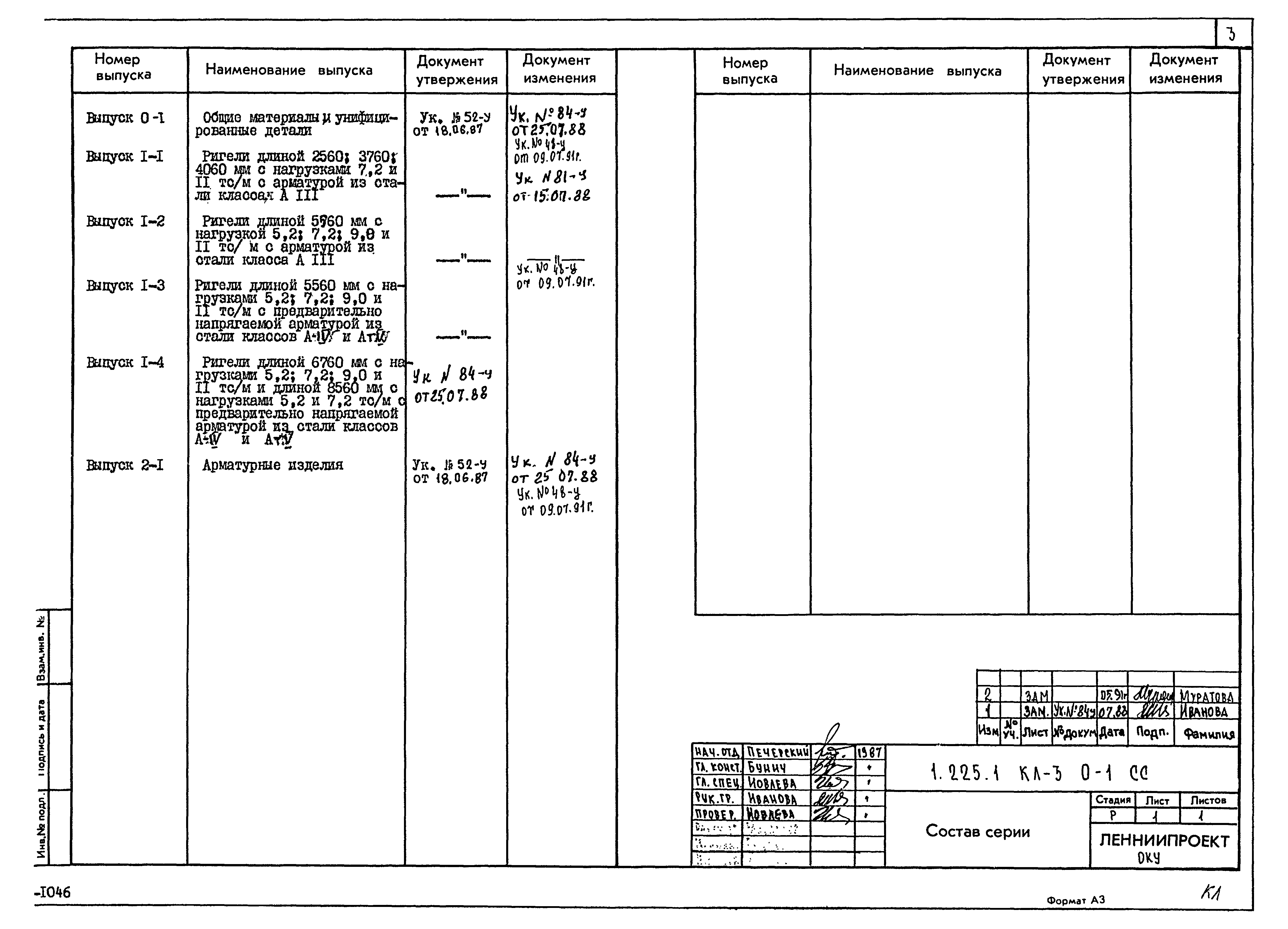 Серия 1.225.1 КЛ-3