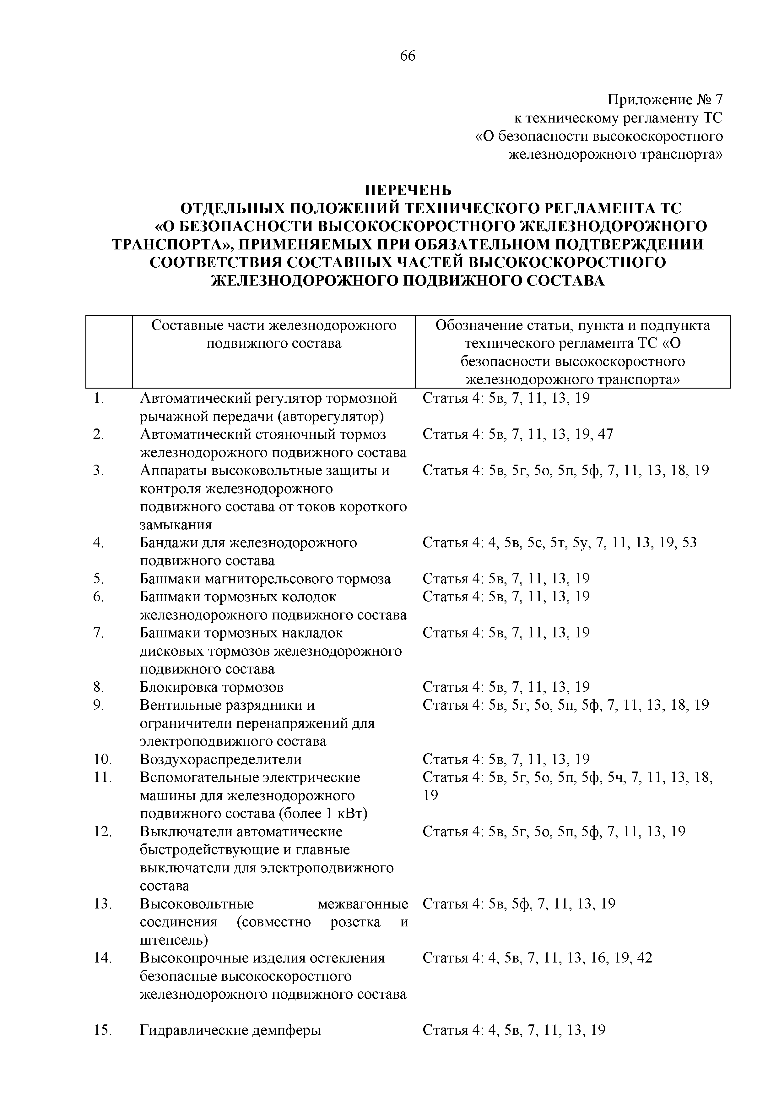 Технический регламент Таможенного союза 002/2011