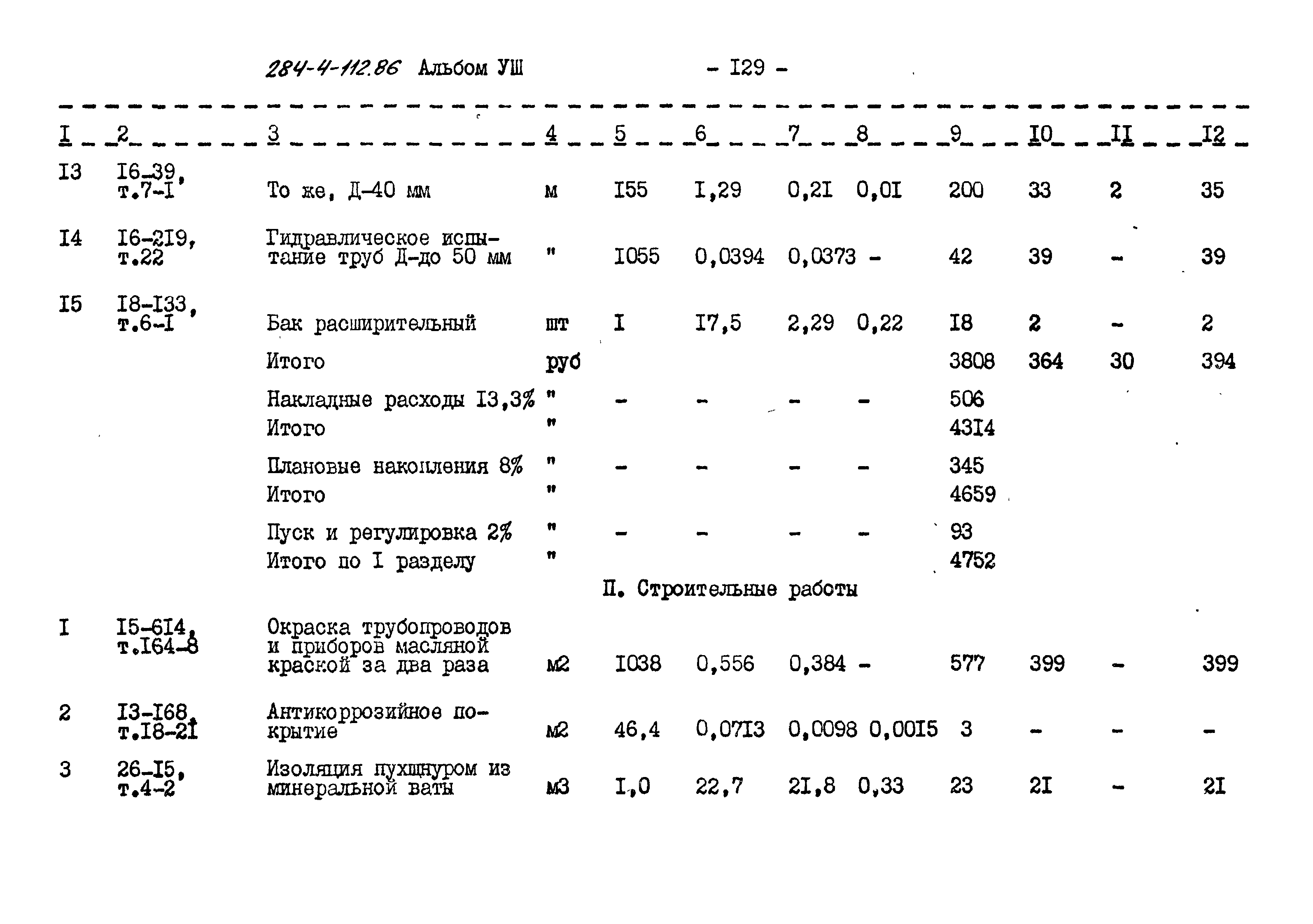 Типовой проект 284-4-112.86