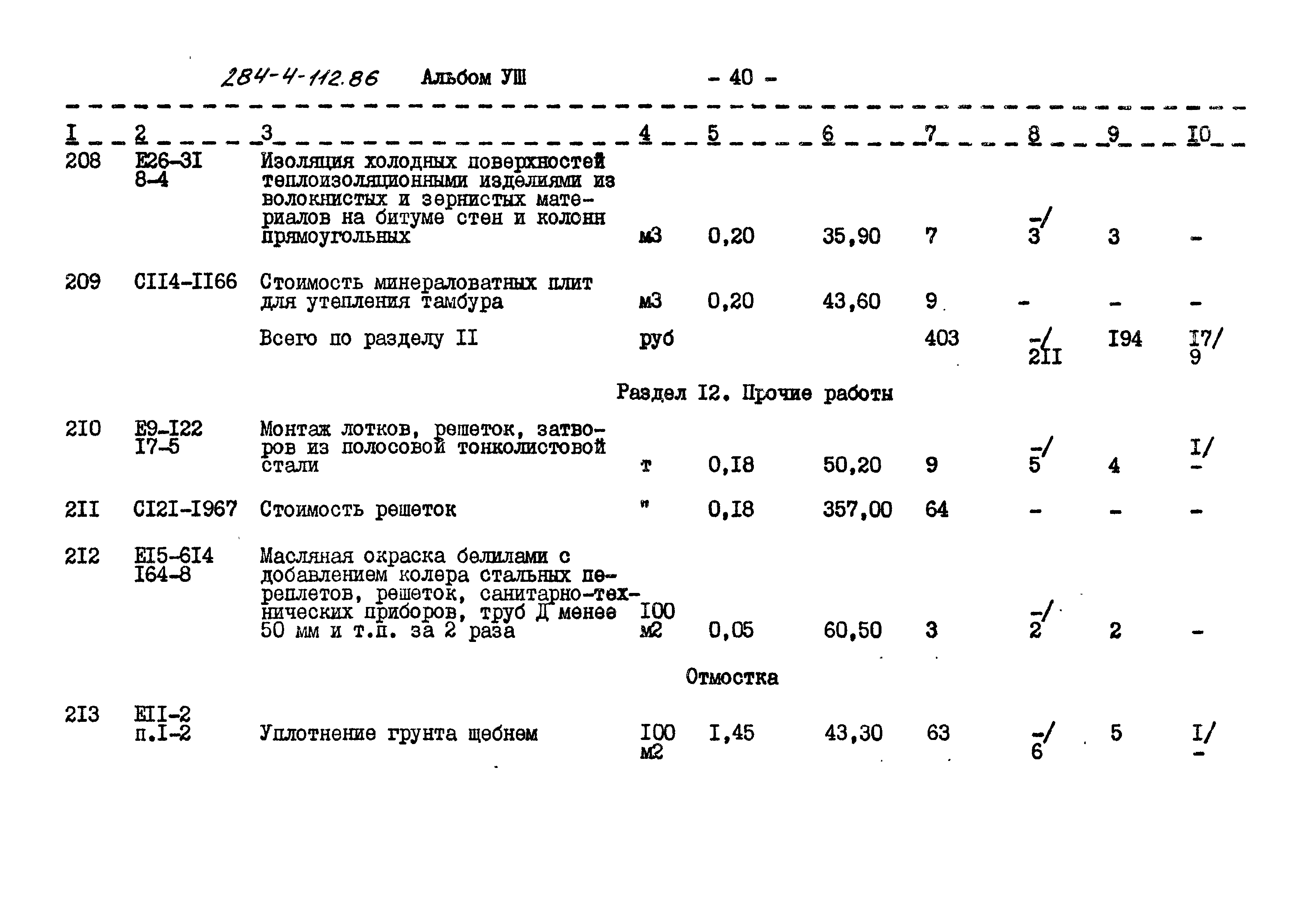 Типовой проект 284-4-112.86