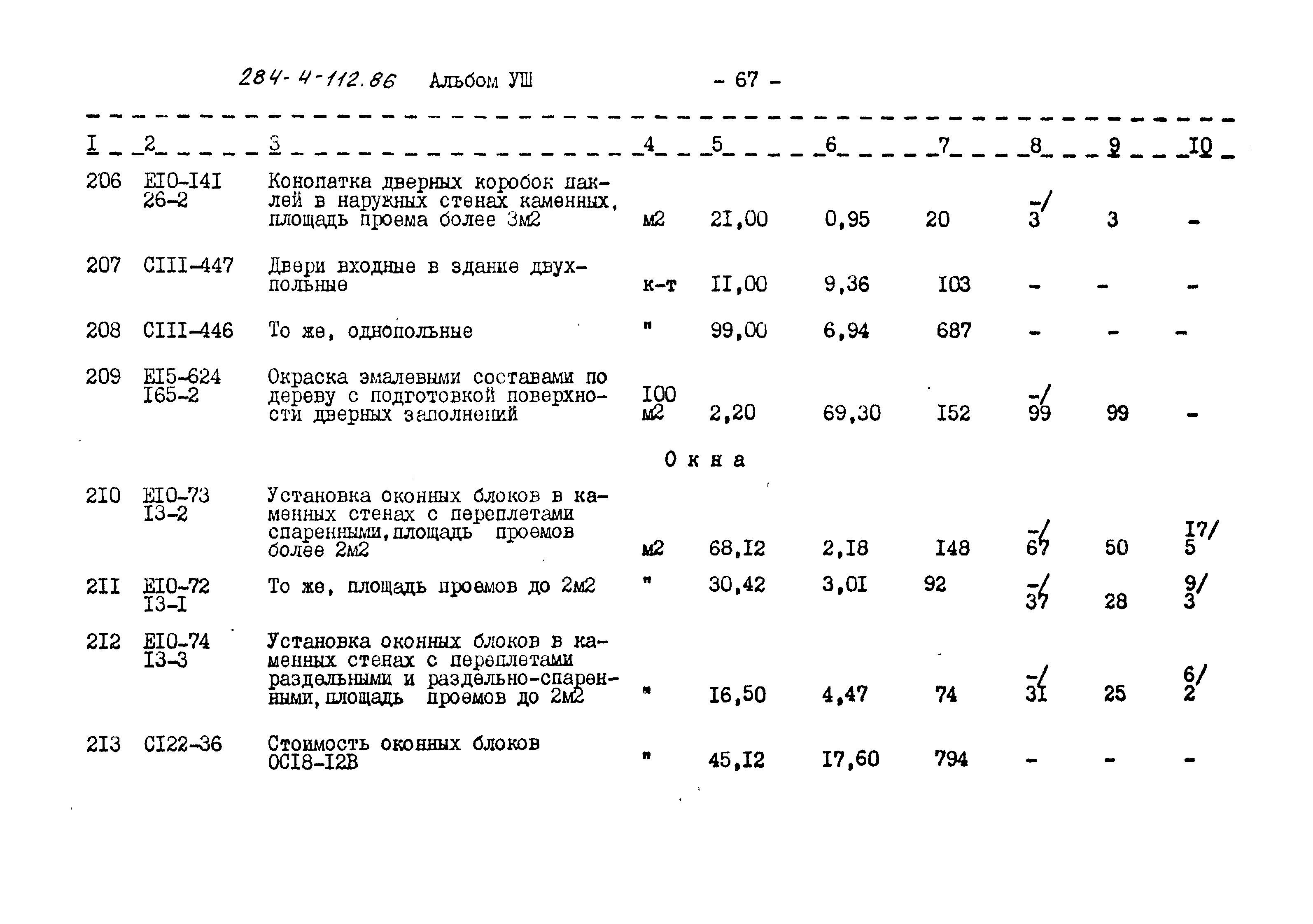 Типовой проект 284-4-112.86