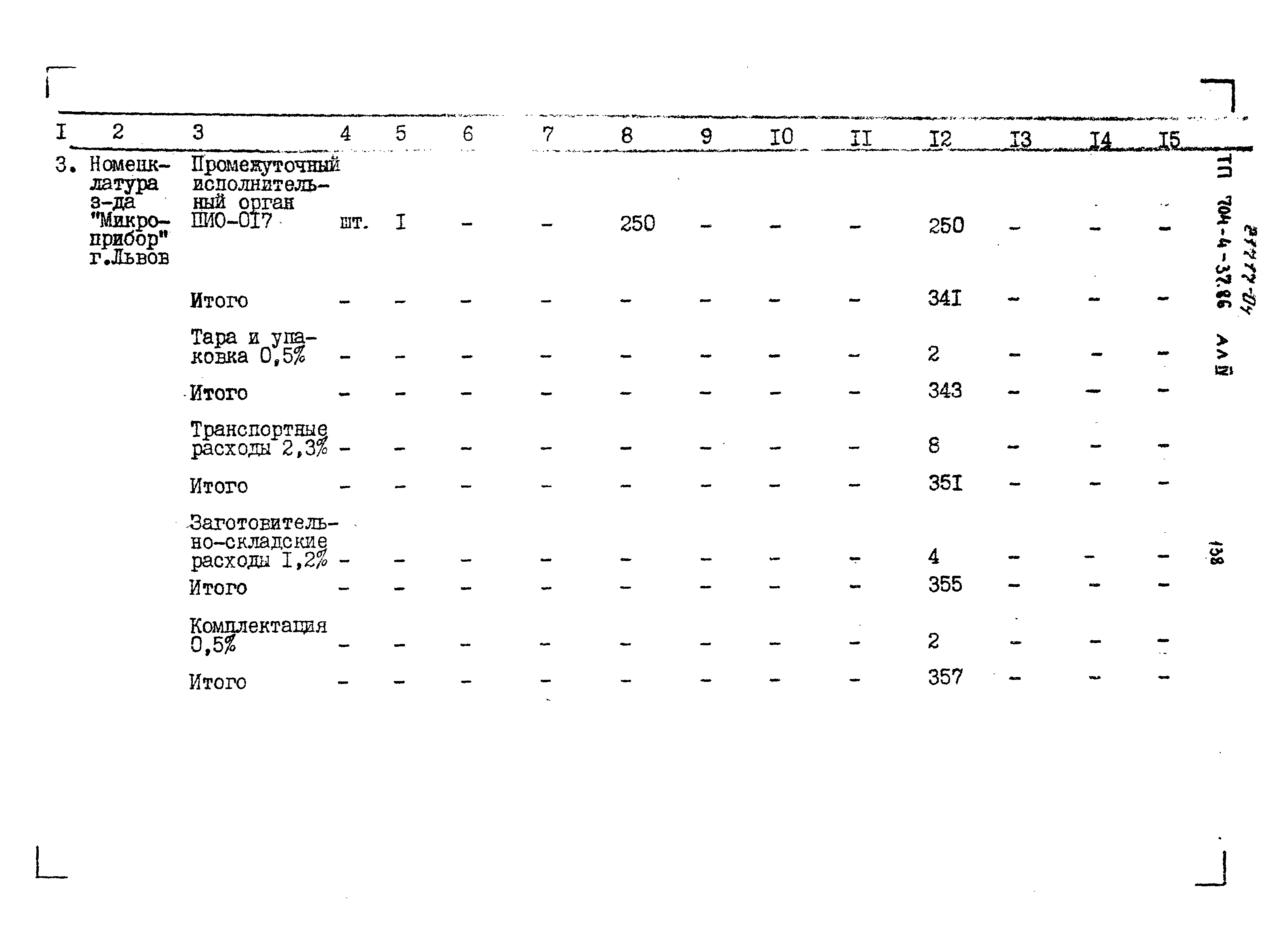 Типовой проект 704-4-37.86