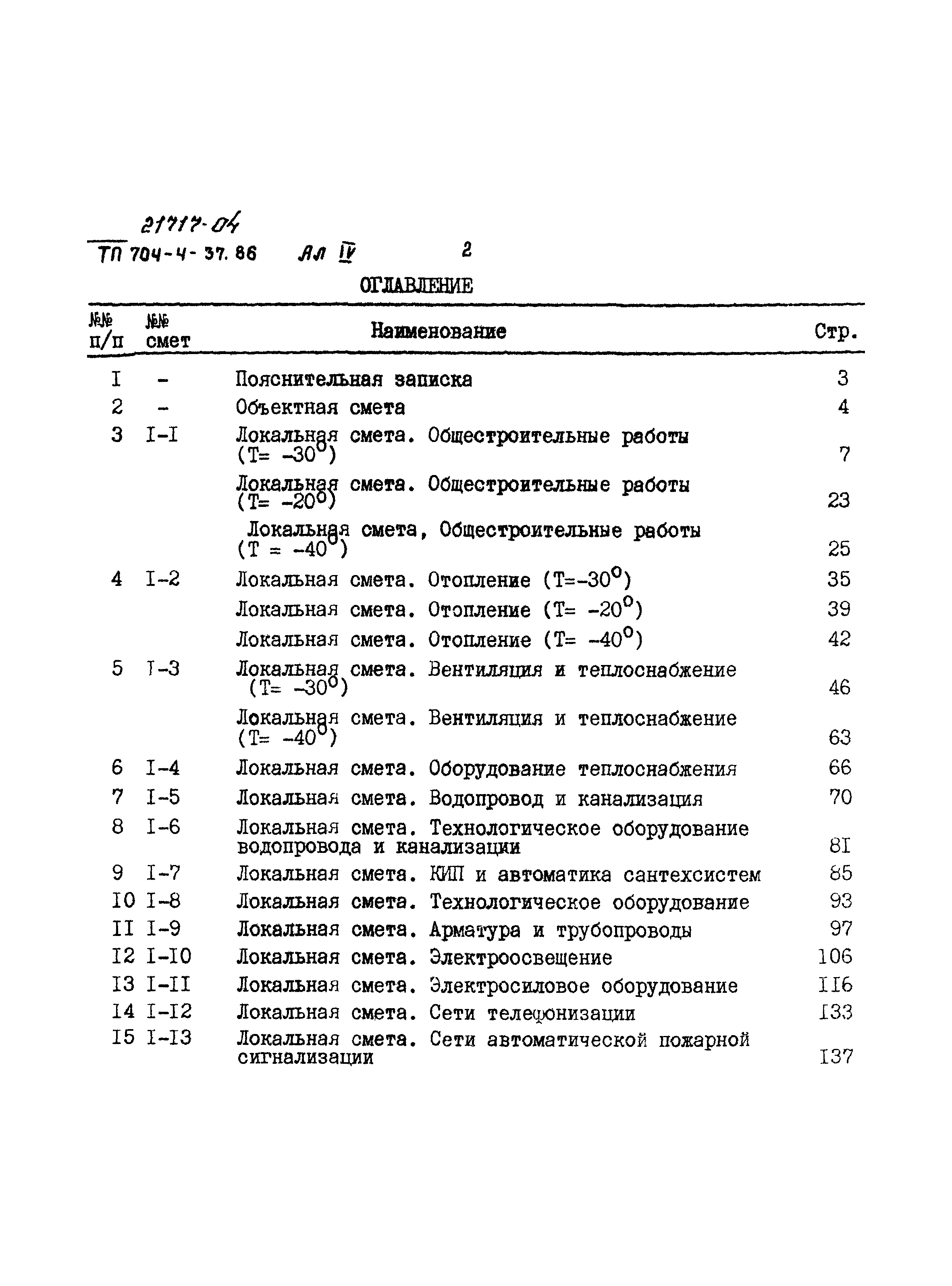 Типовой проект 704-4-37.86