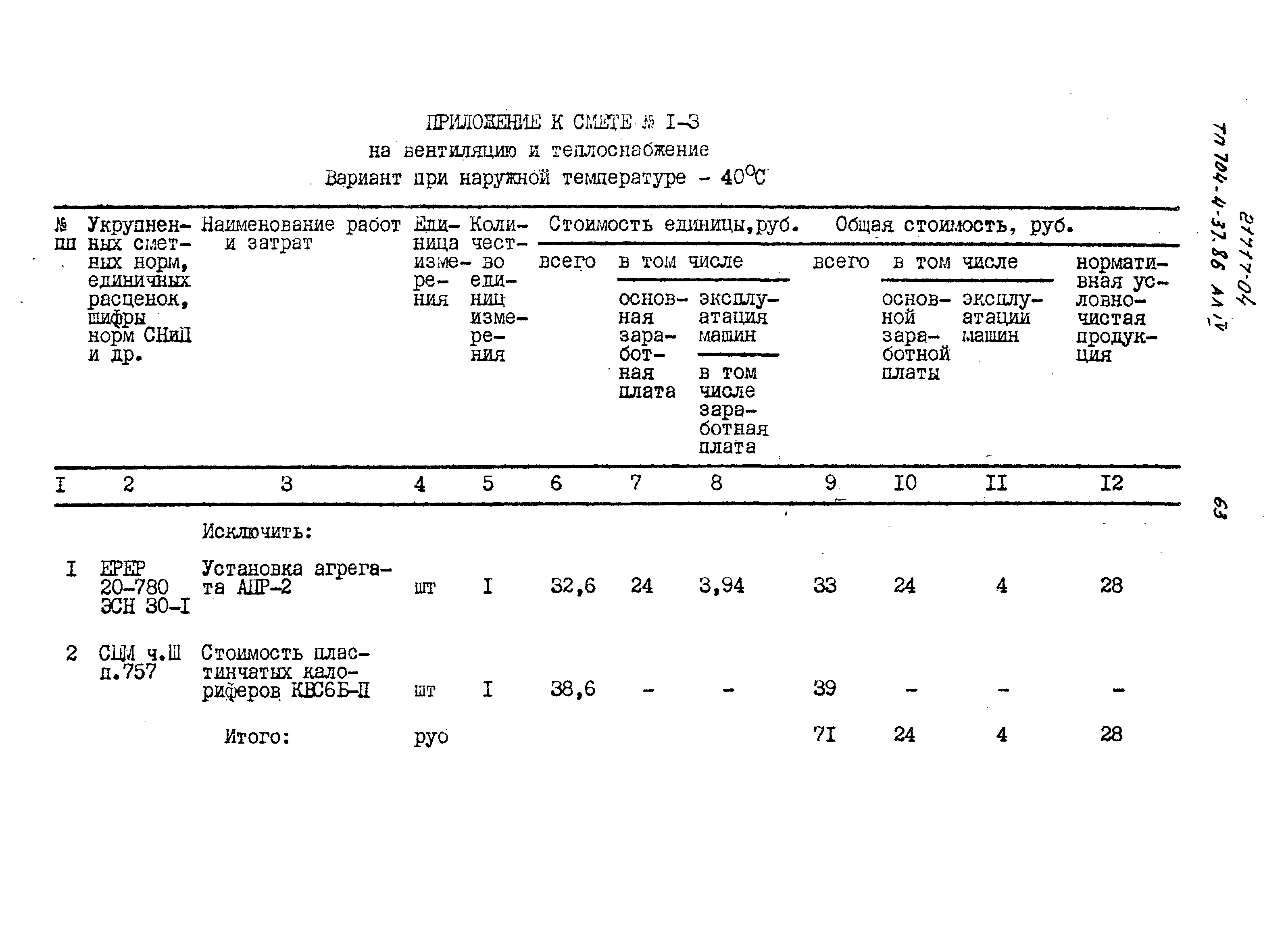 Типовой проект 704-4-37.86