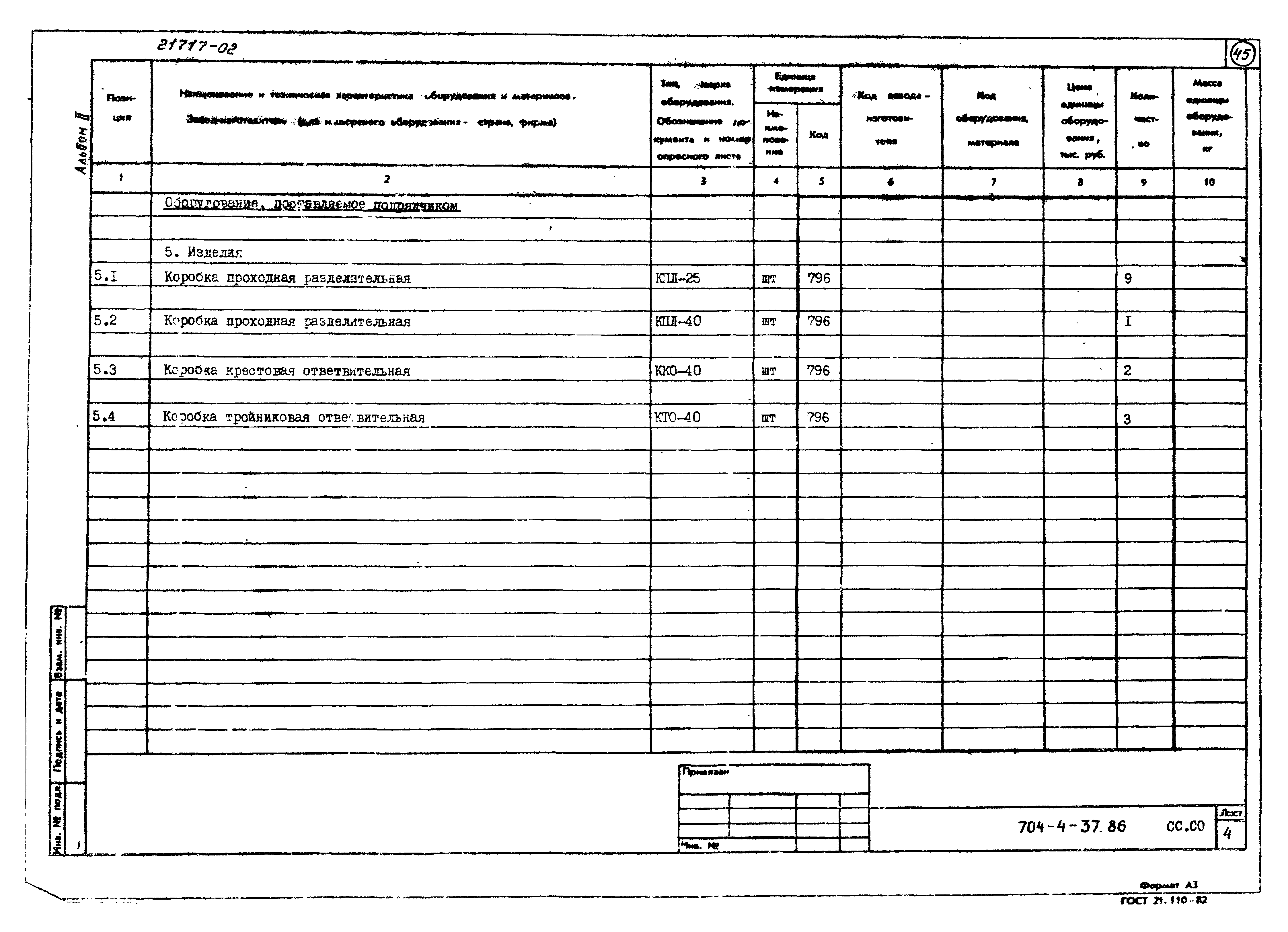 Типовой проект 704-4-37.86