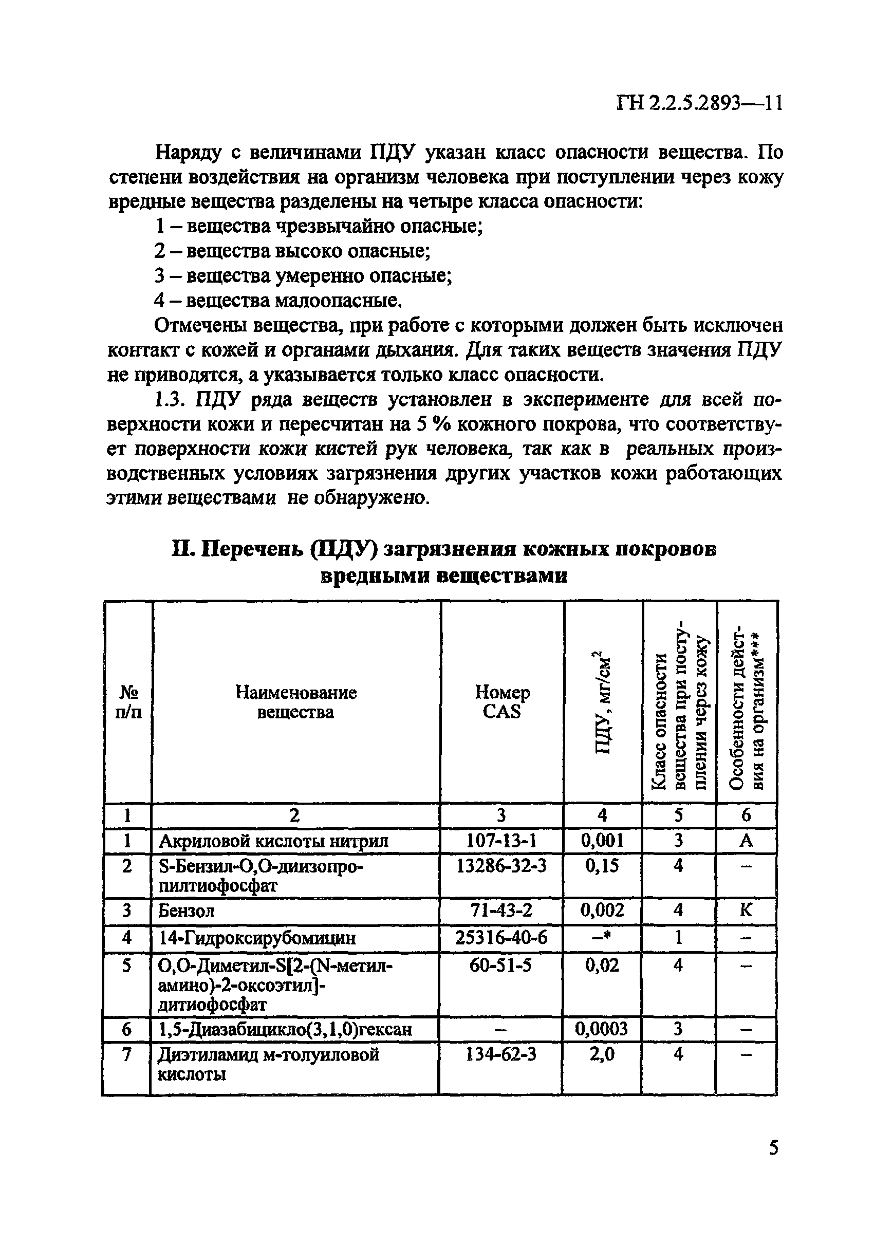 ГН 2.2.5.2893-11