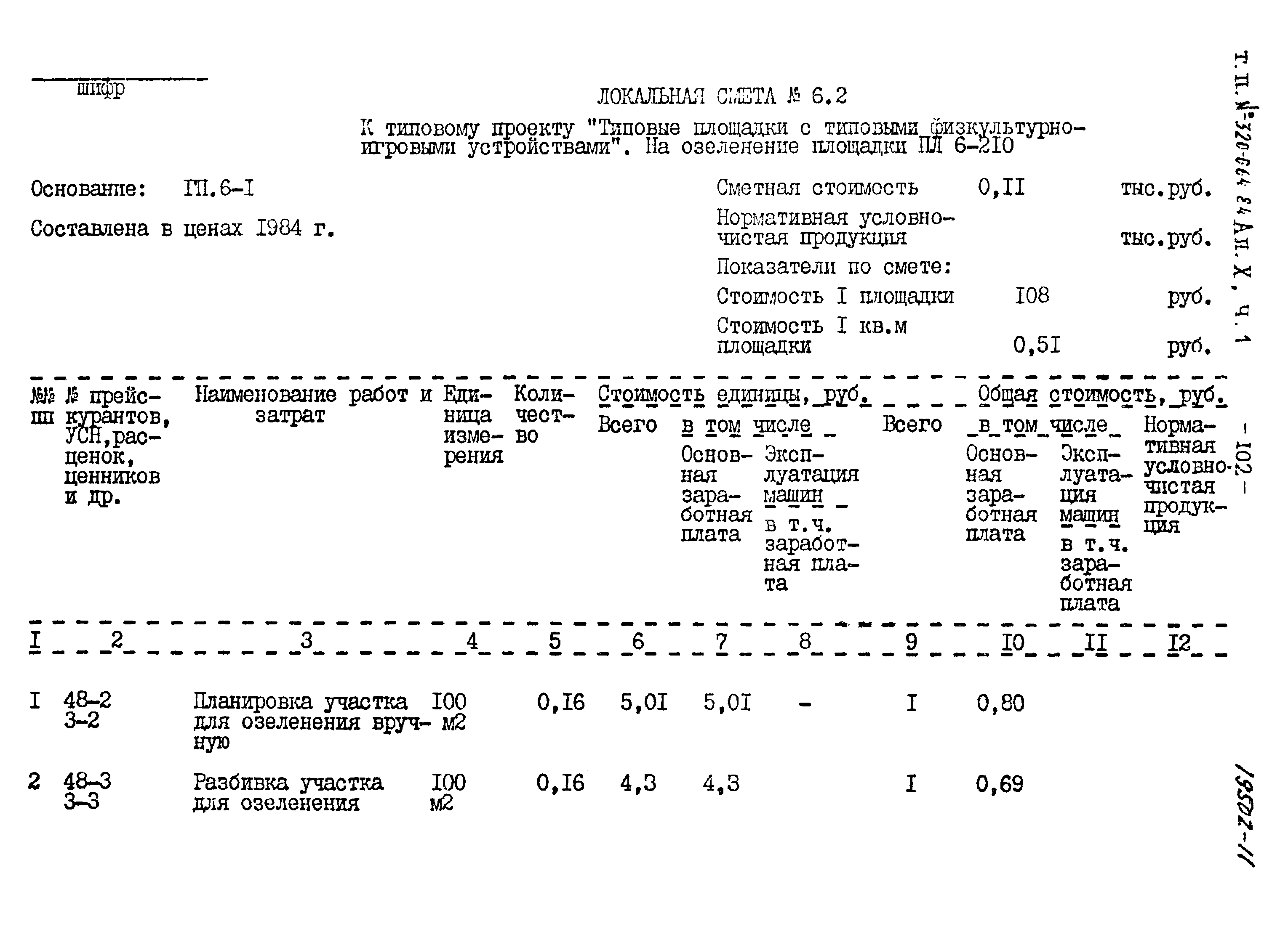 Типовой проект 320-064.84