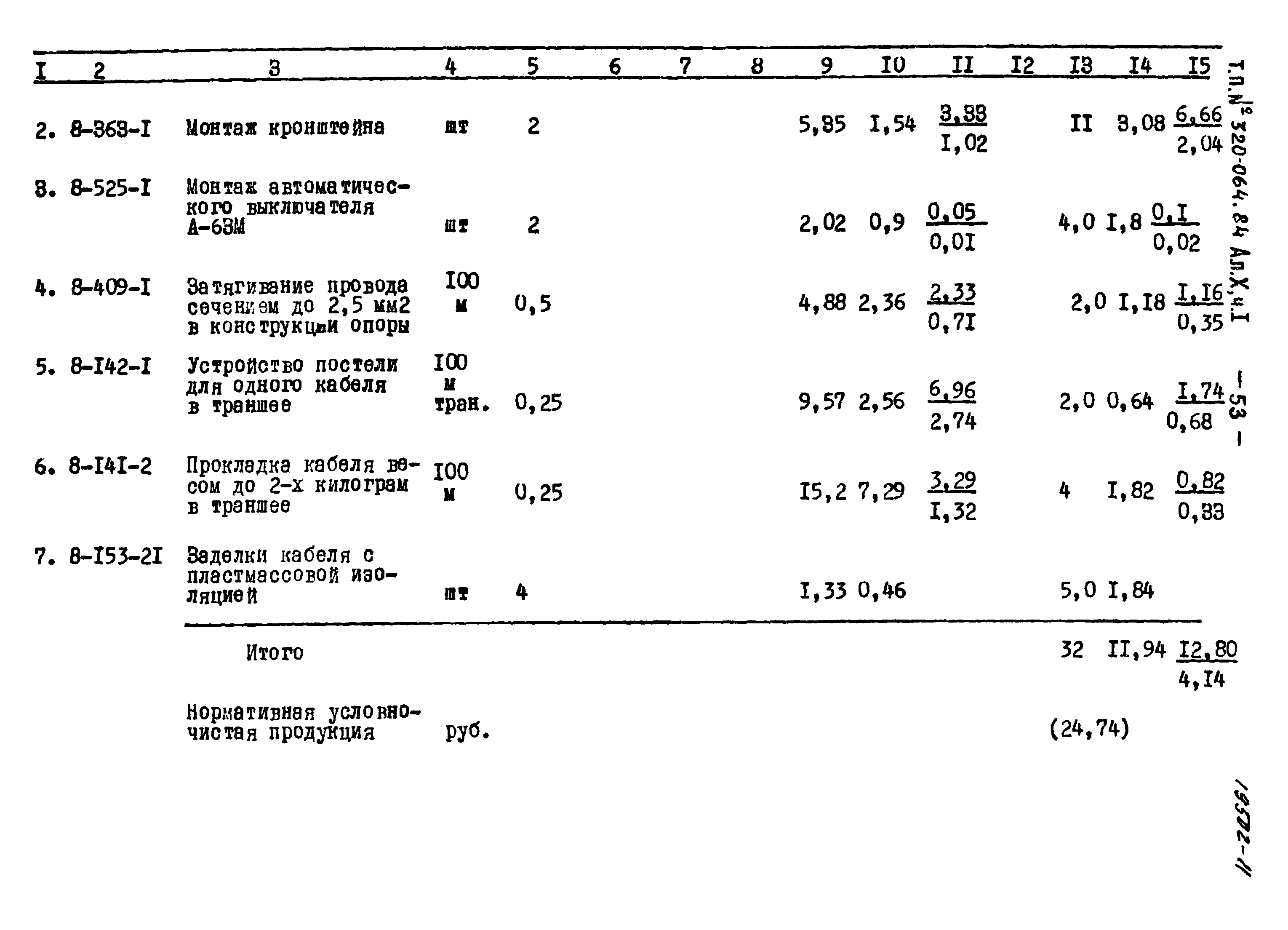 Типовой проект 320-064.84