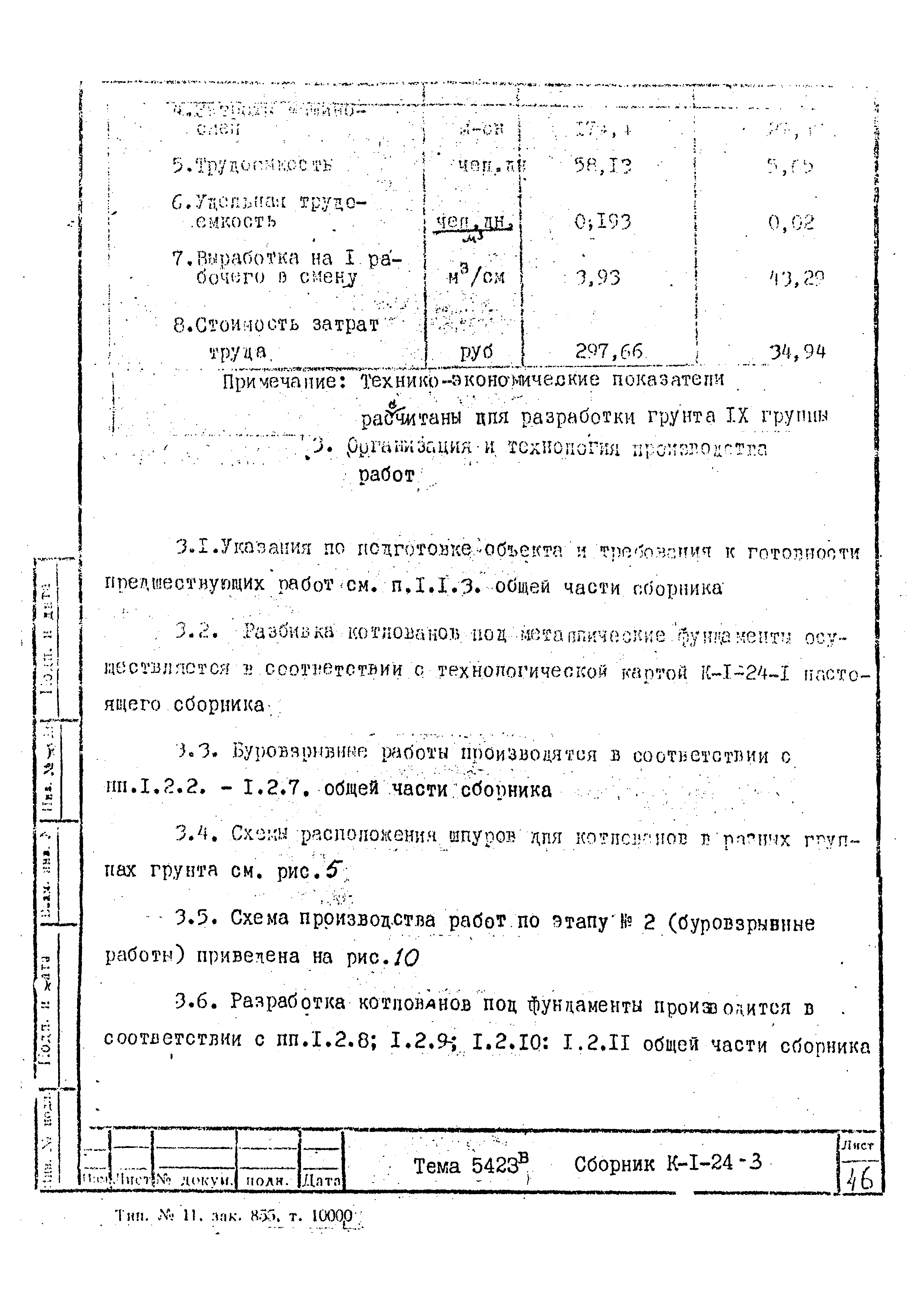 Технологическая карта К-1-24-3