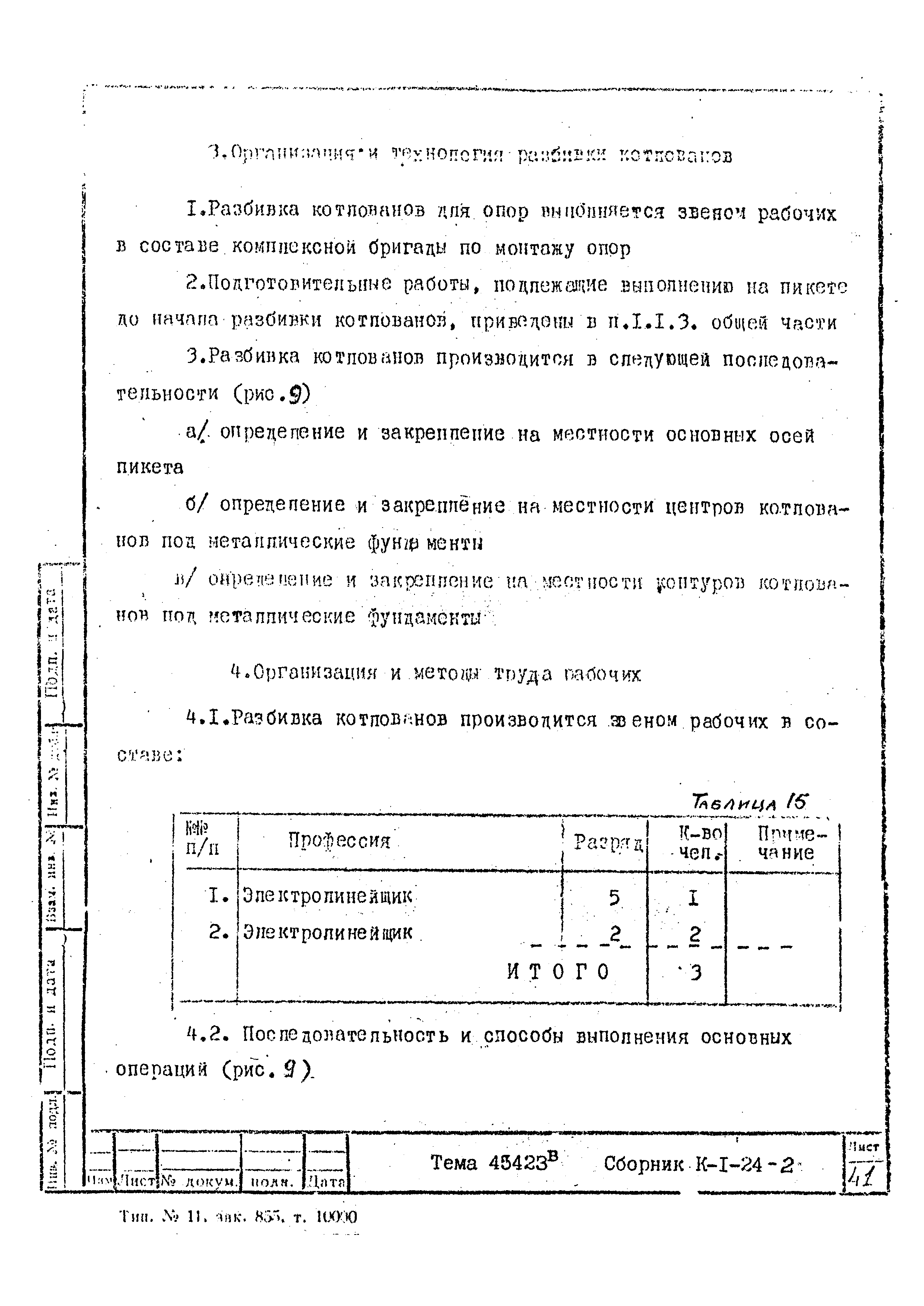 Технологическая карта К-1-24-2