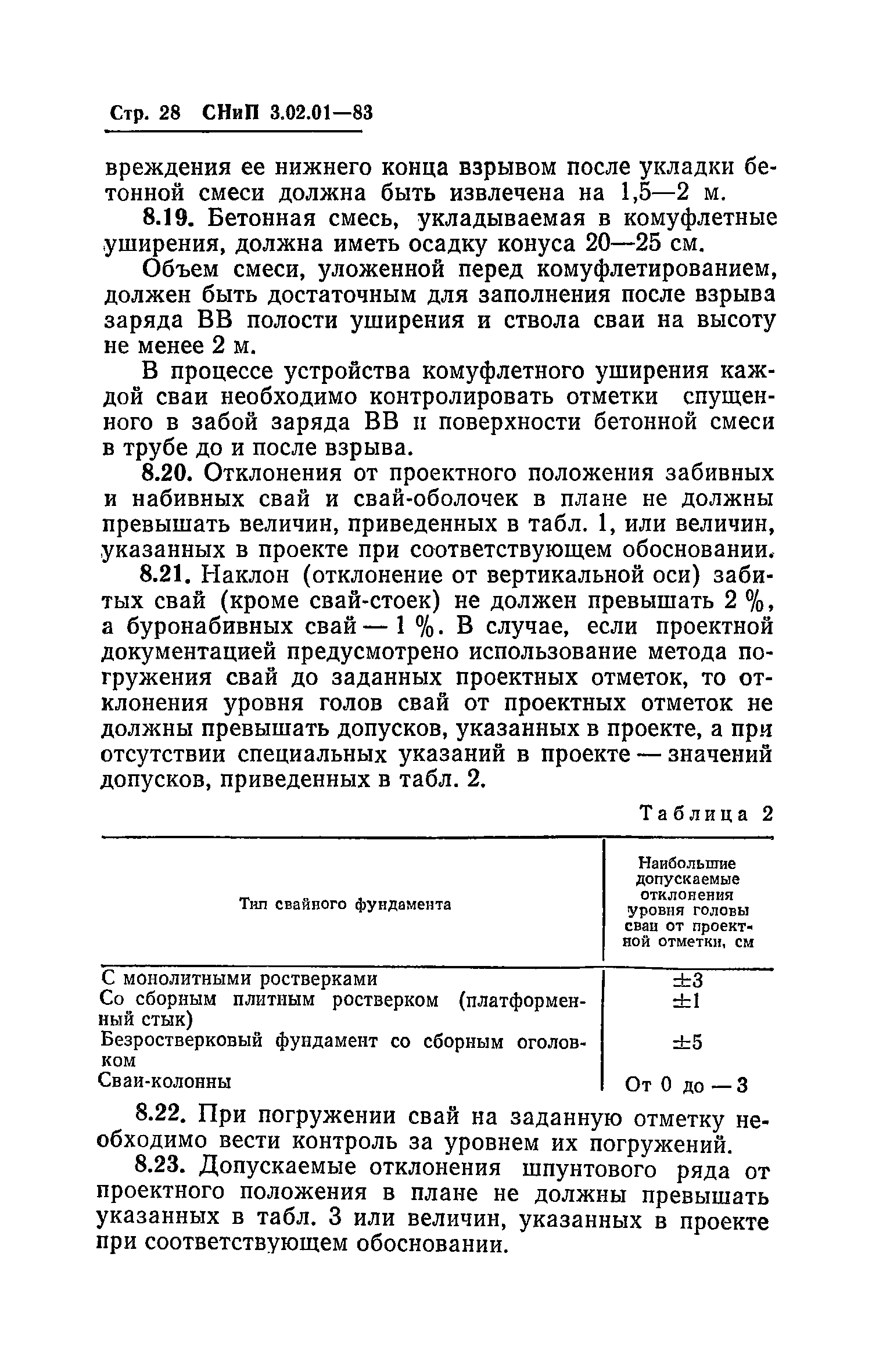 СНиП 3.02.01-83