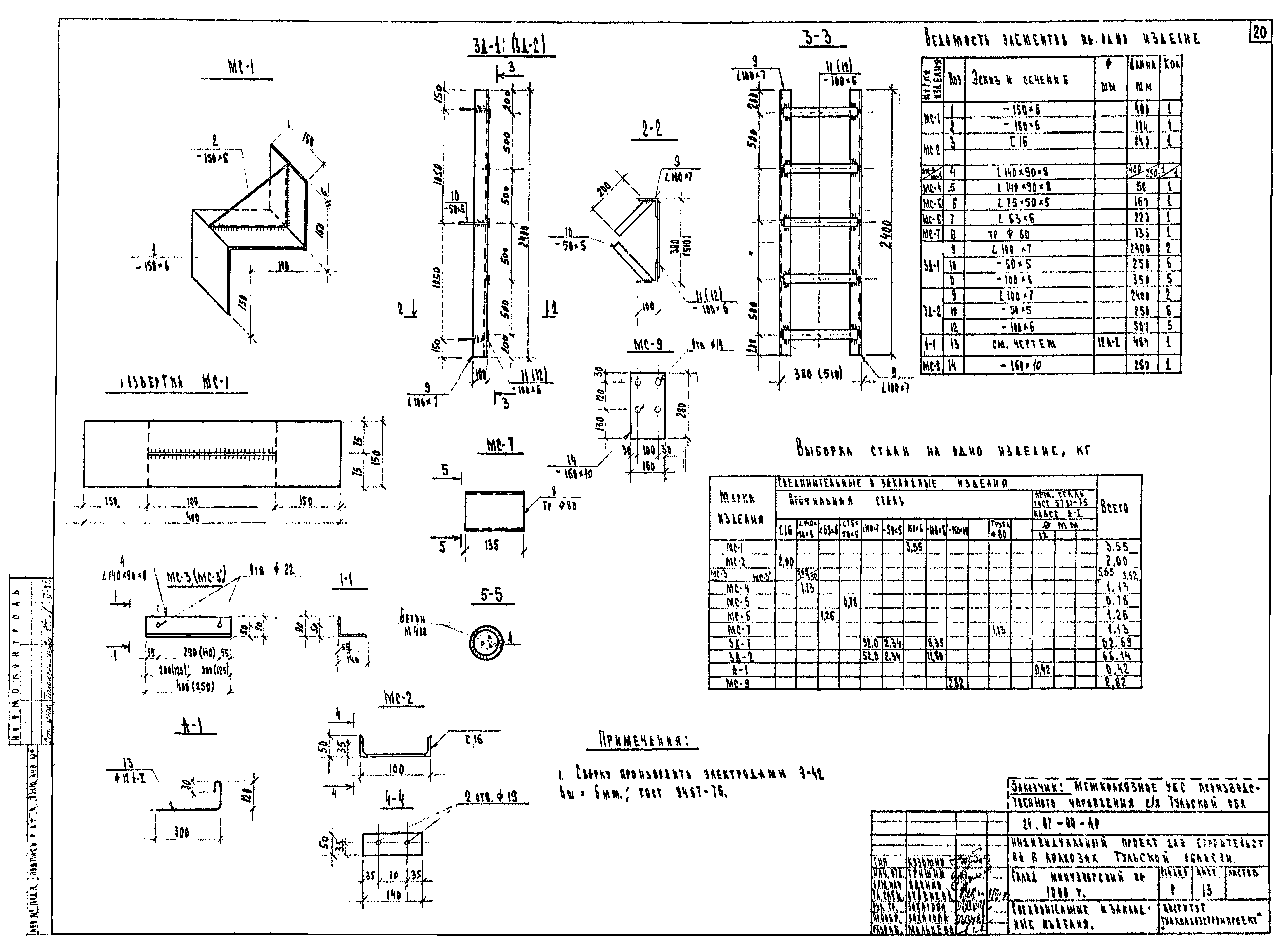 Шифр 24.07-00