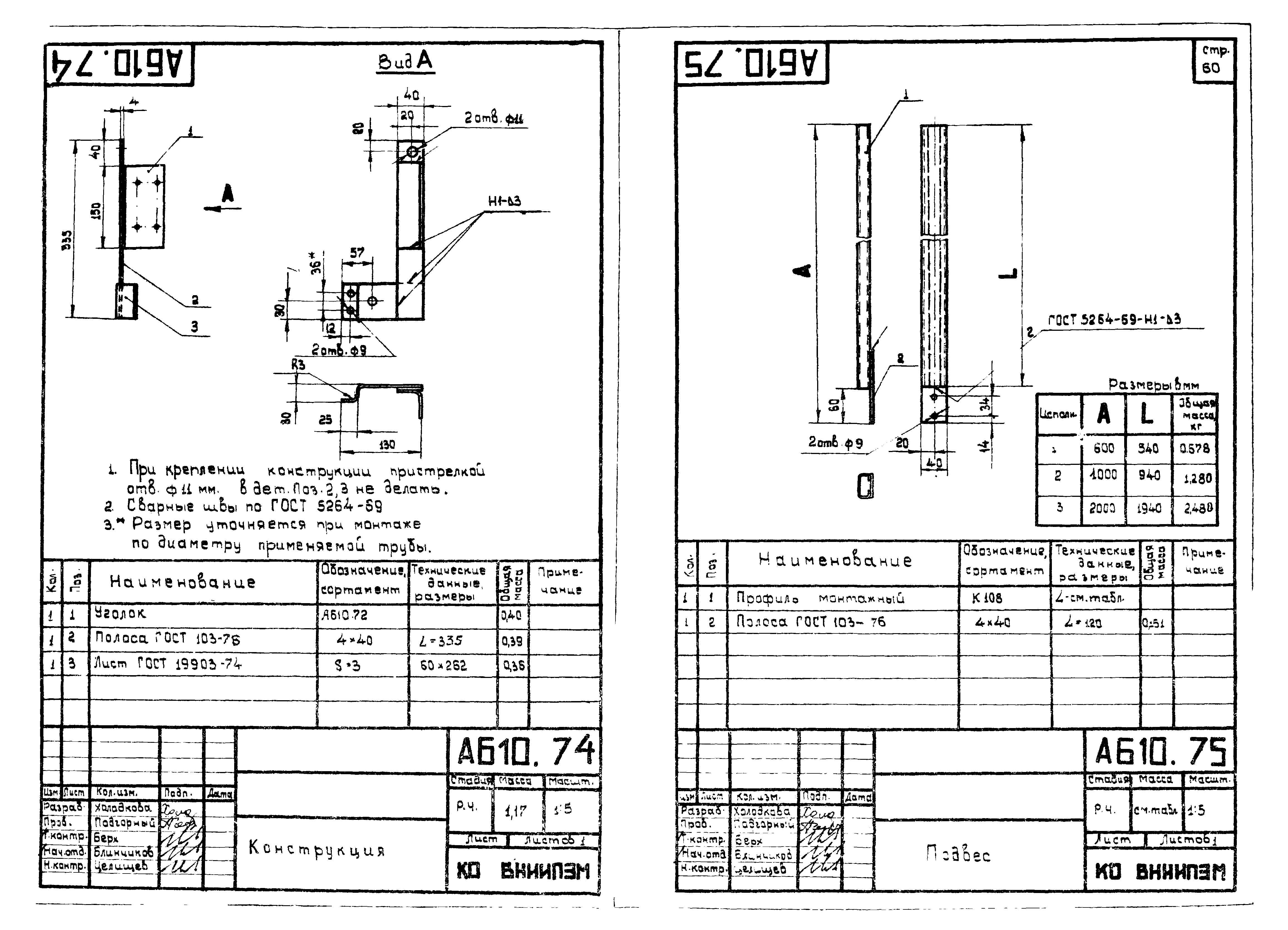 Шифр А610А