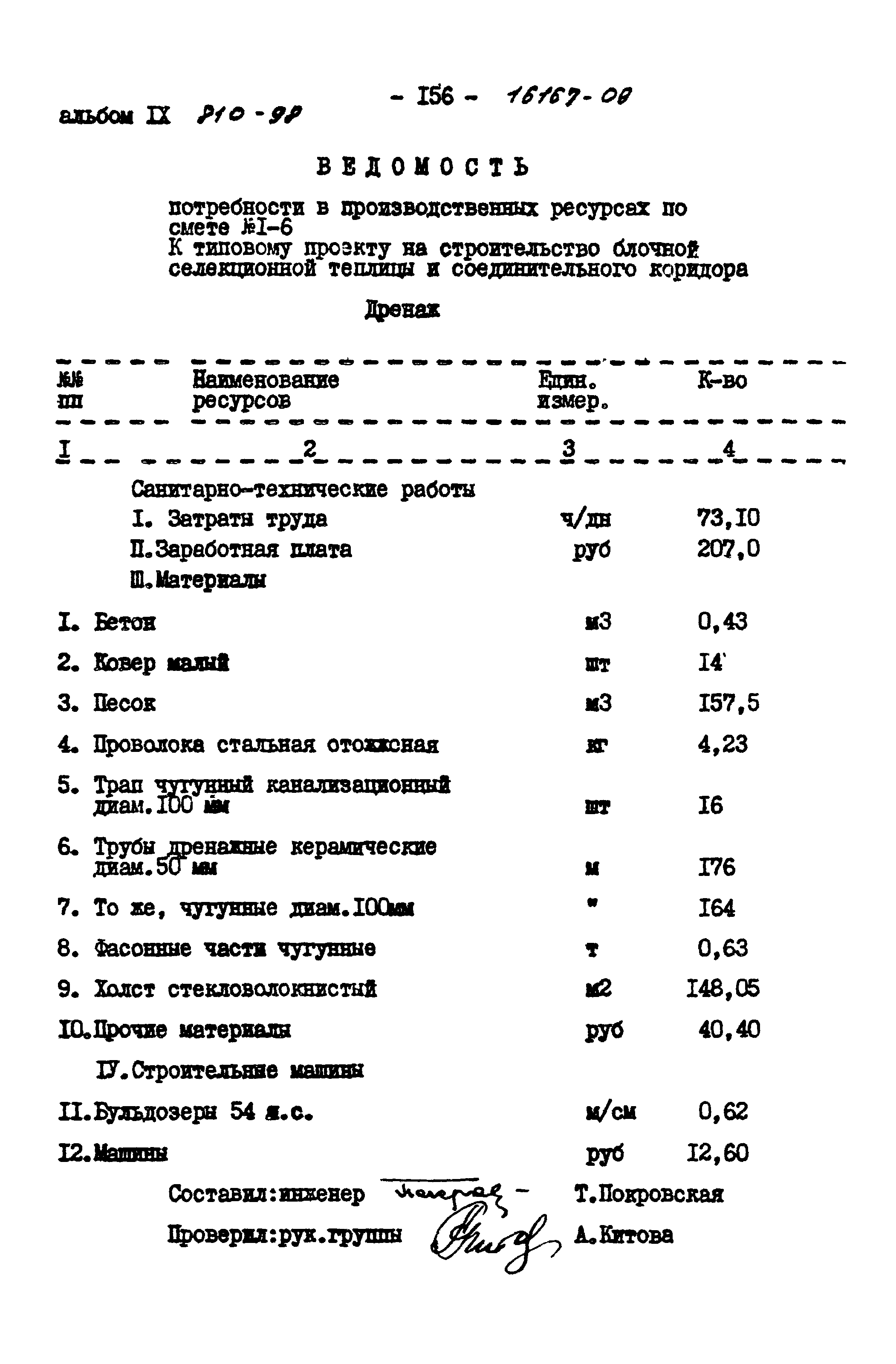 Типовой проект 810-98