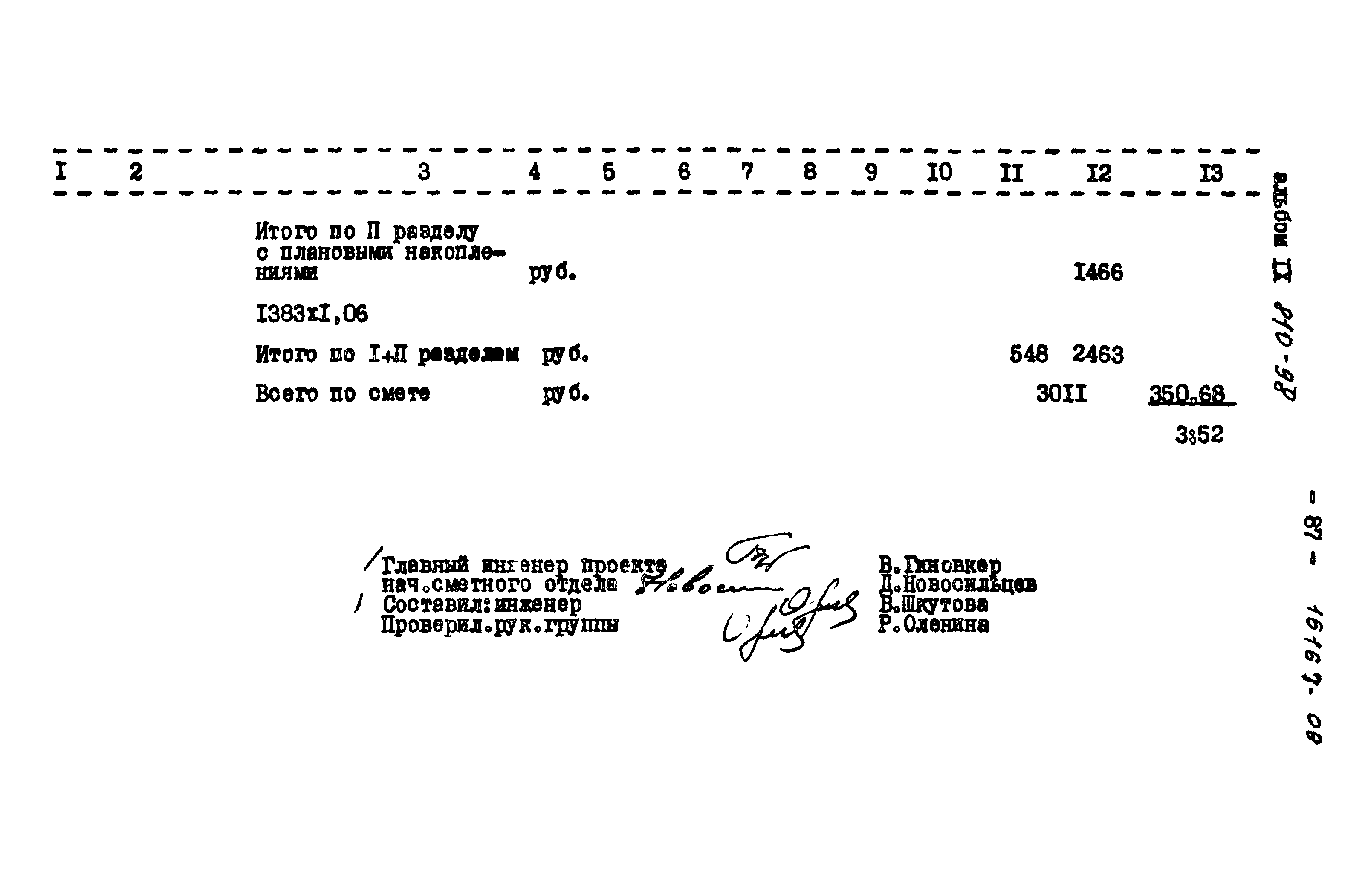 Типовой проект 810-98