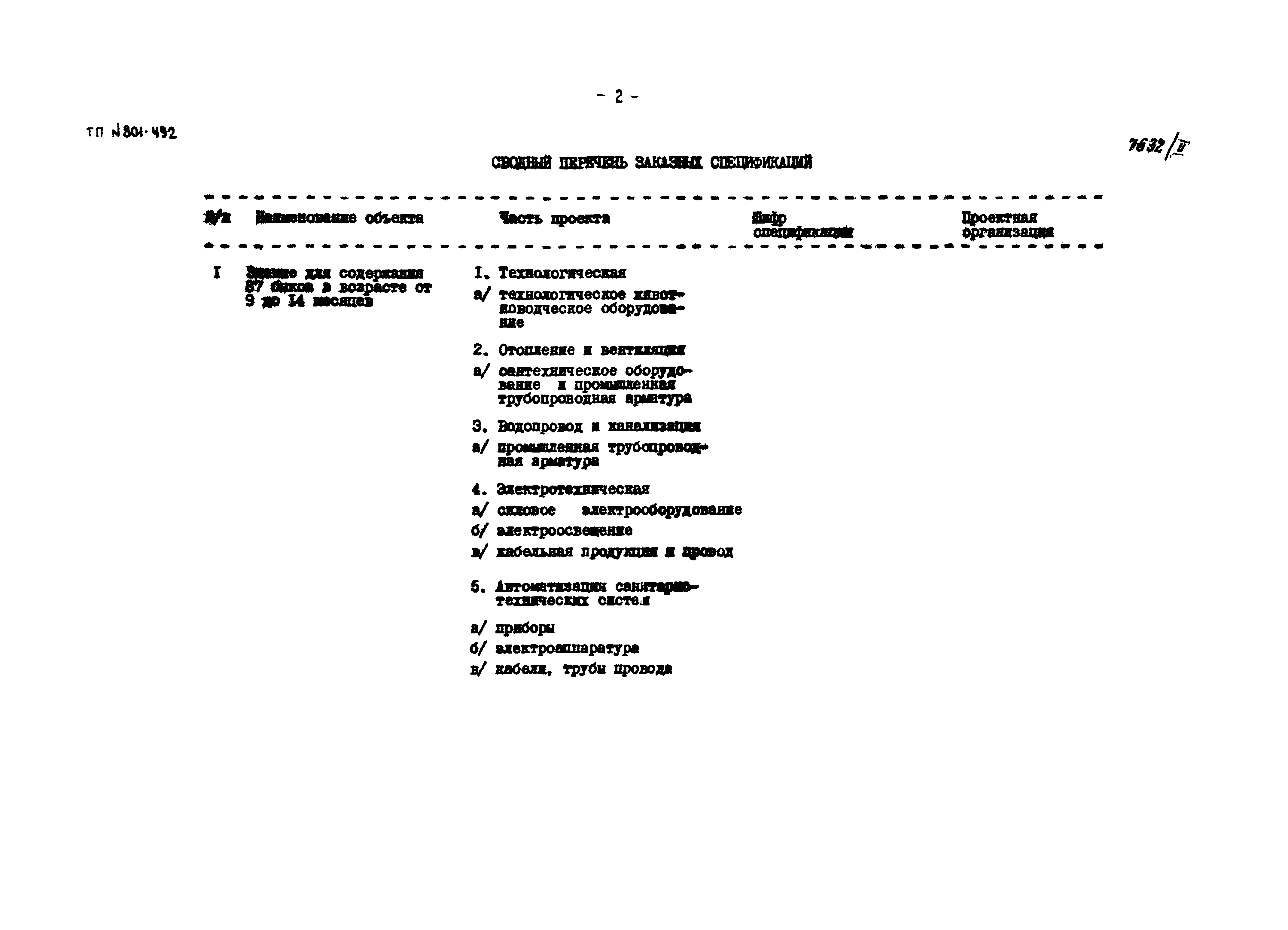 Типовой проект 801-492