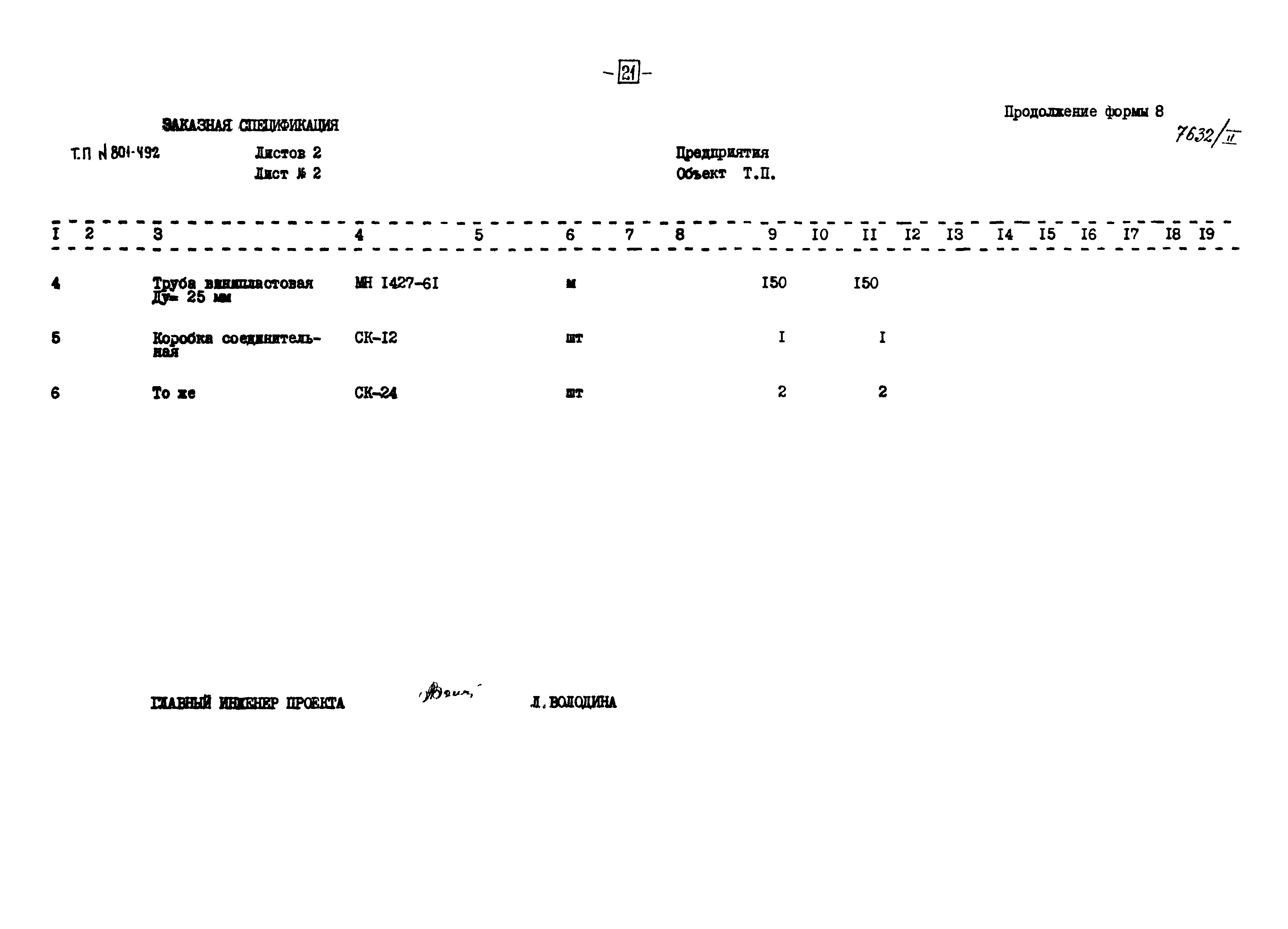 Типовой проект 801-492