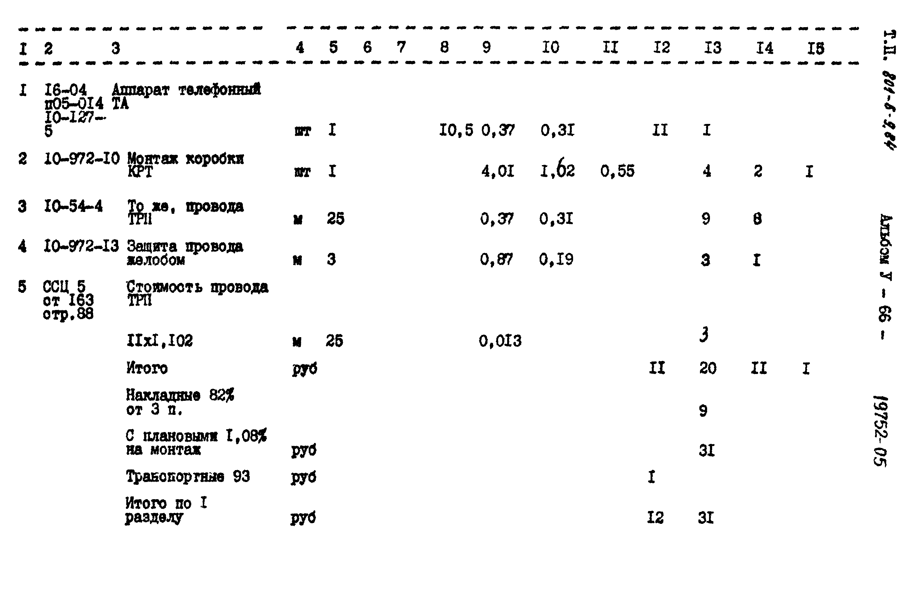 Типовой проект 801-6-9.84