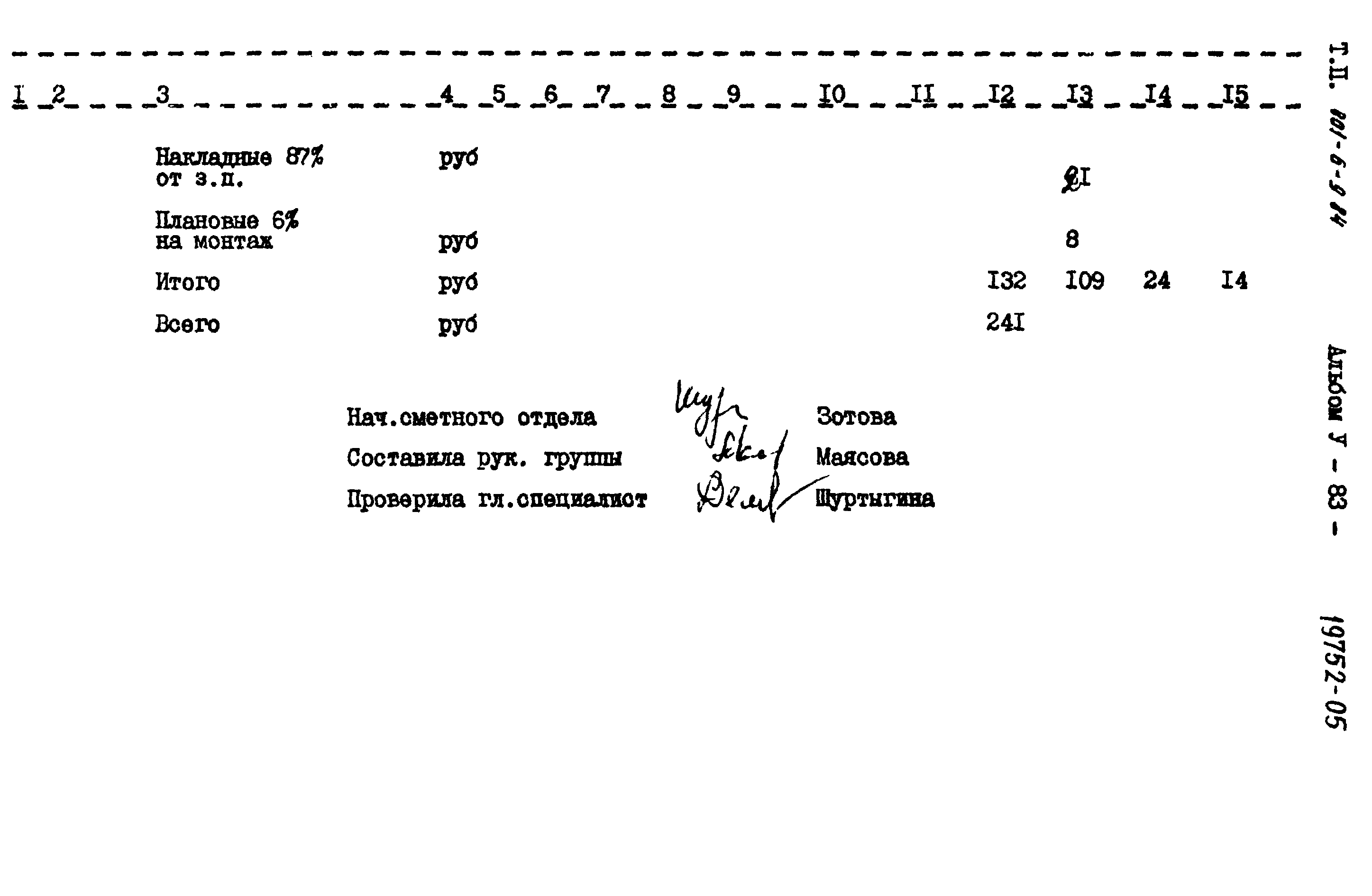 Типовой проект 801-6-9.84