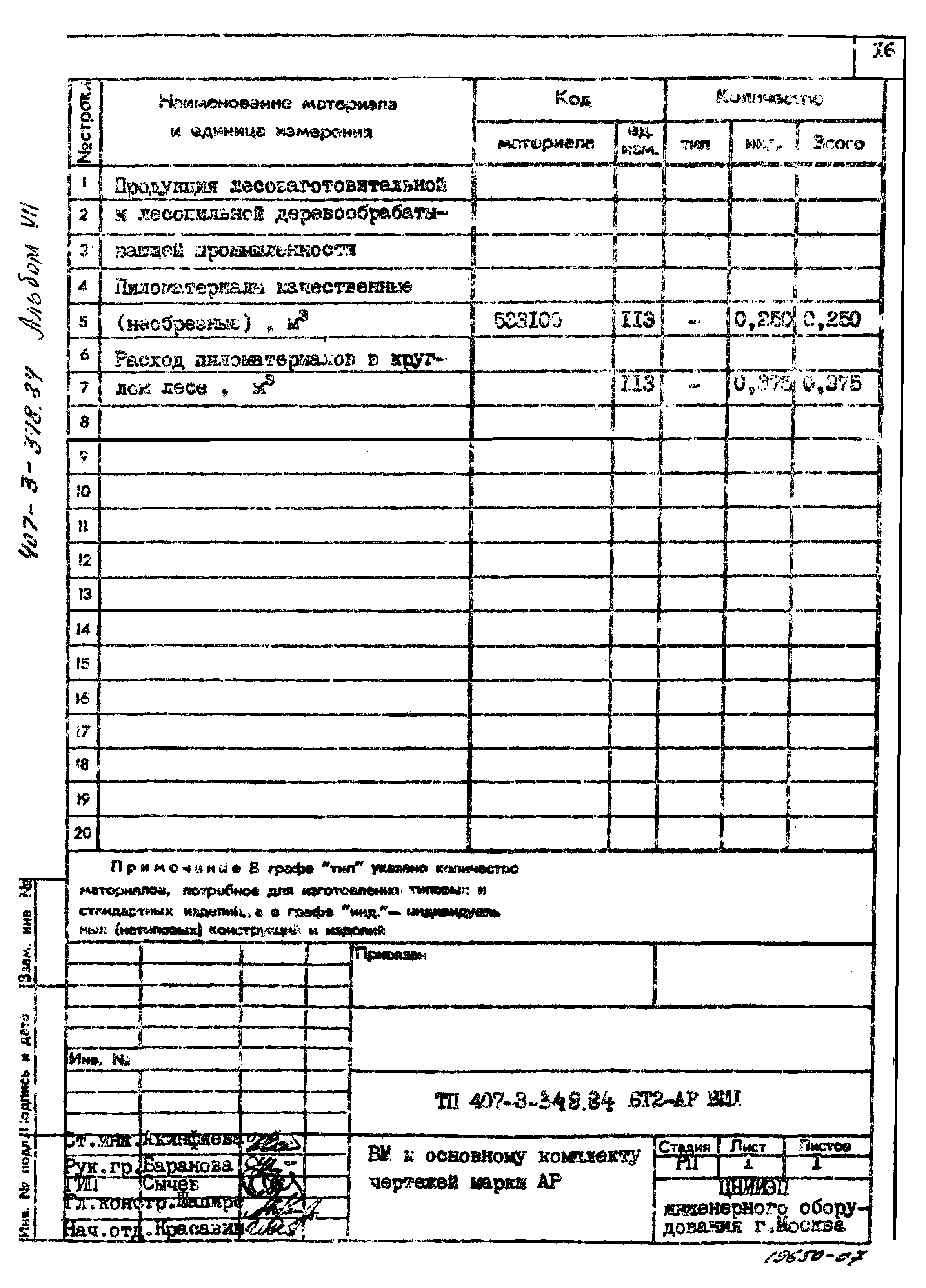 Типовой проект 407-3-348.84