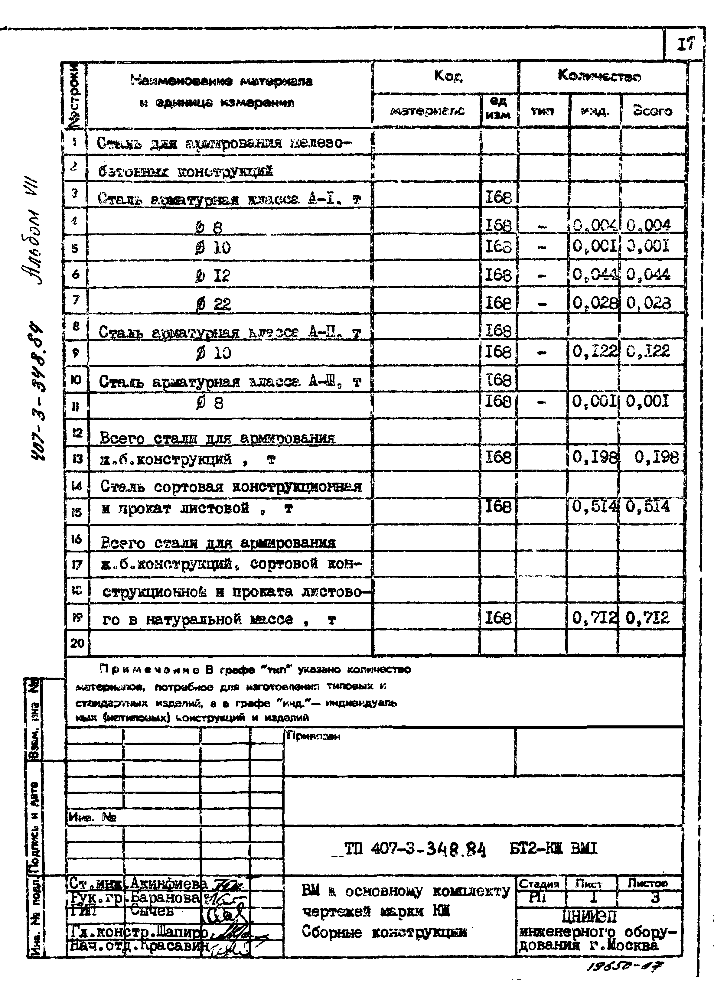 Типовой проект 407-3-348.84