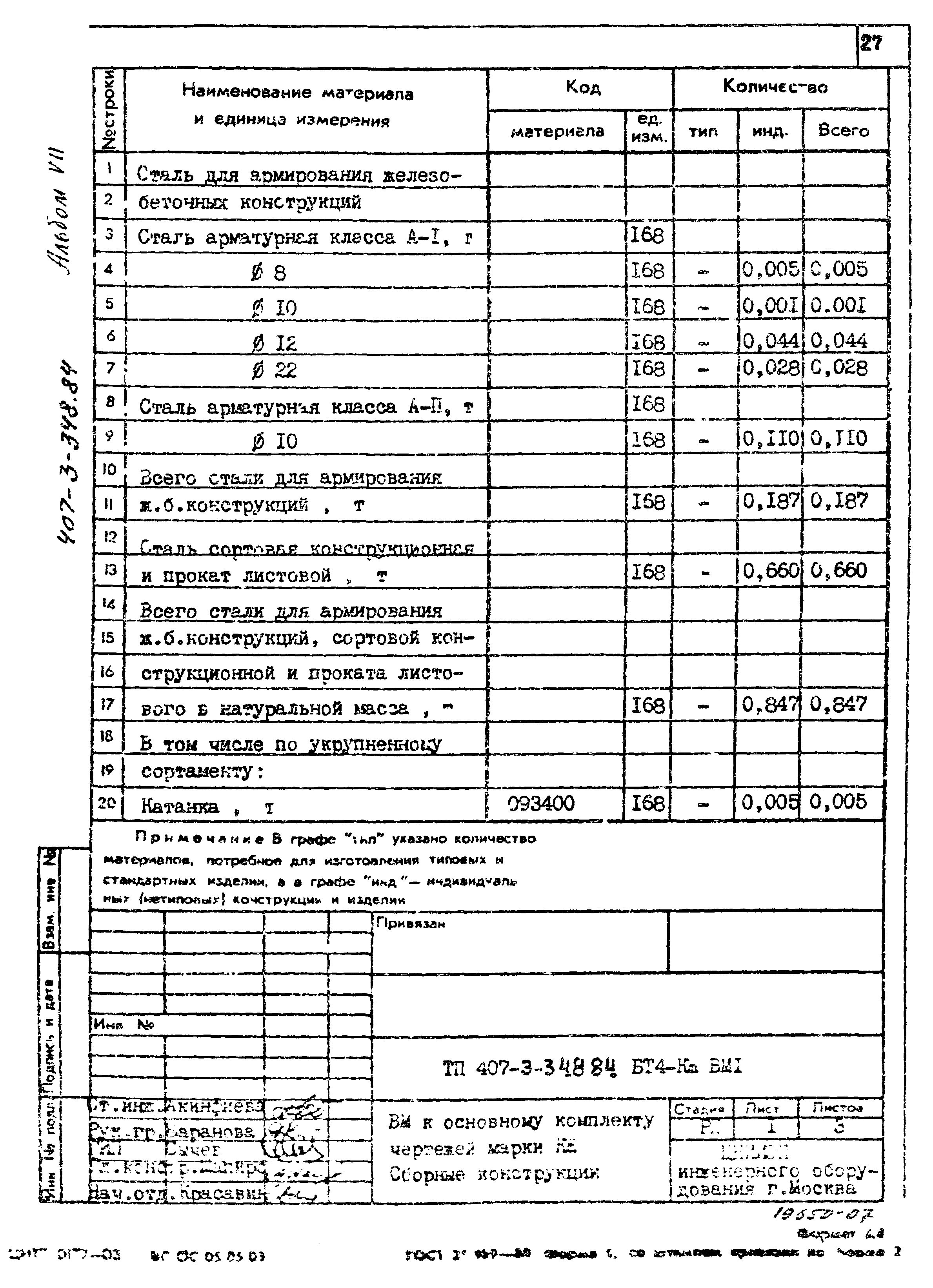 Типовой проект 407-3-348.84