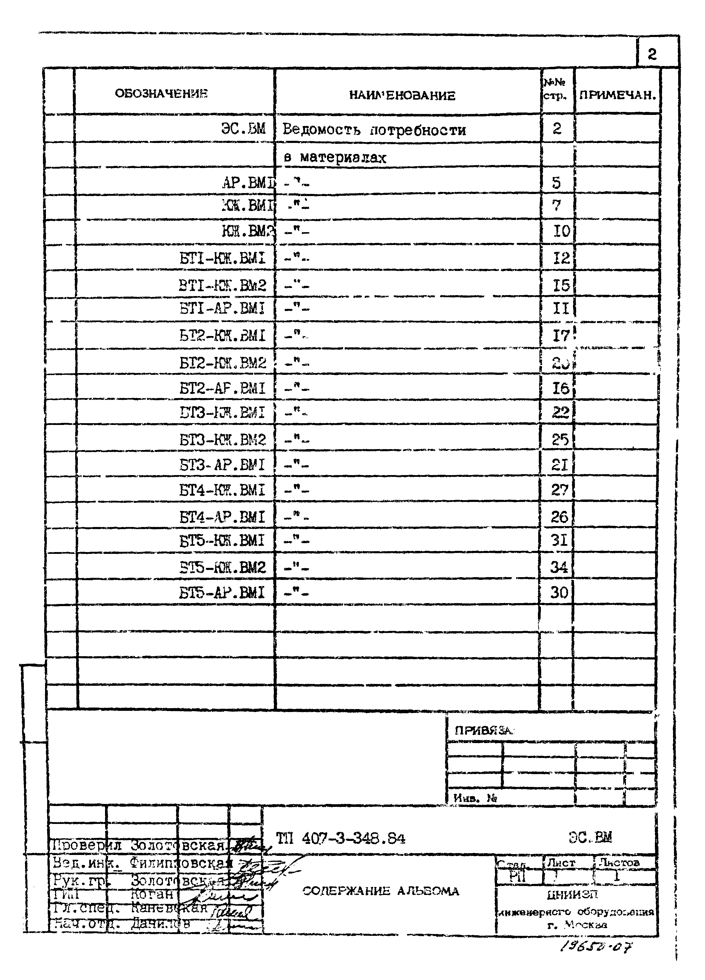 Типовой проект 407-3-348.84