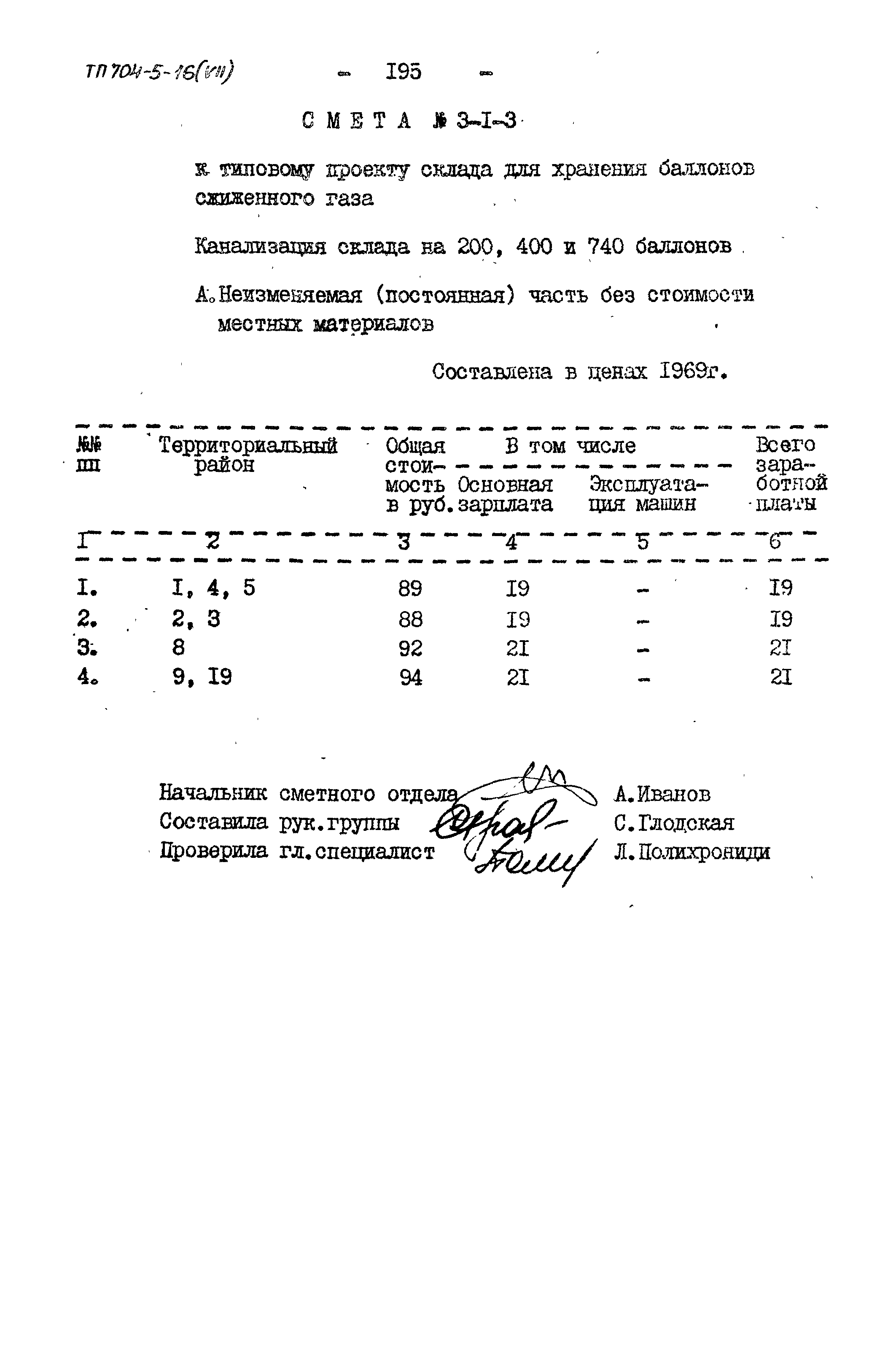 Типовой проект 704-5-16