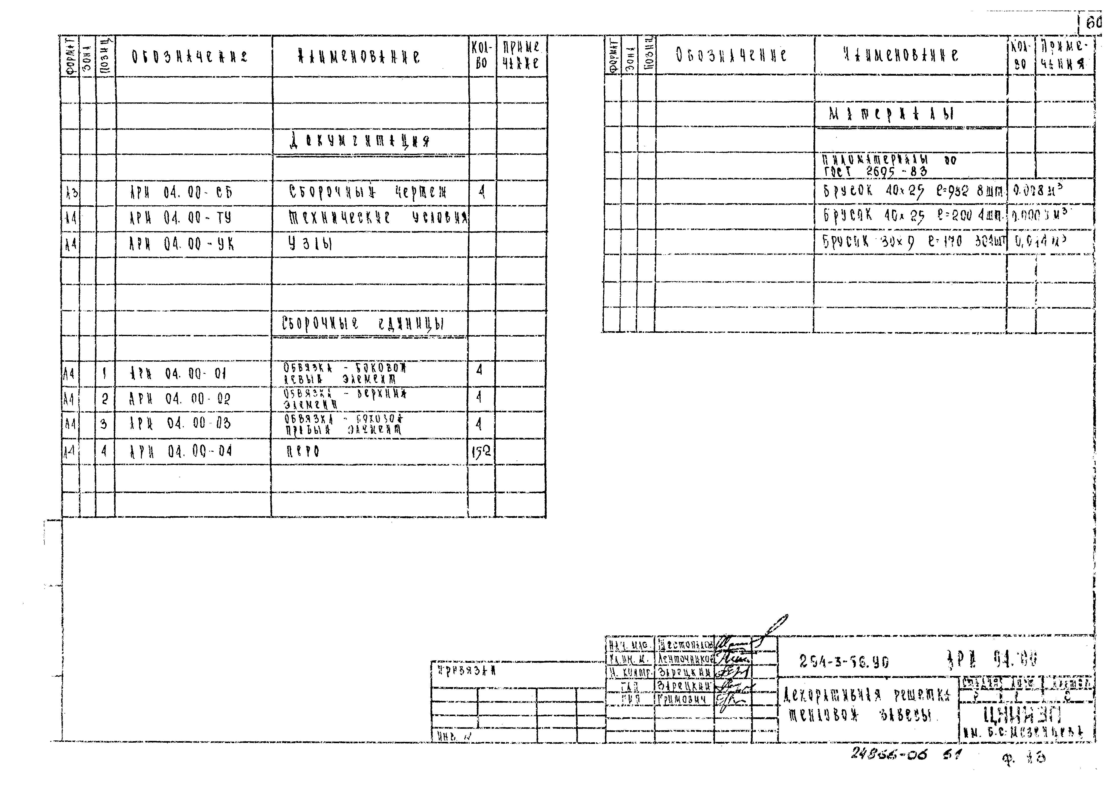 Типовой проект 294-3-56.90