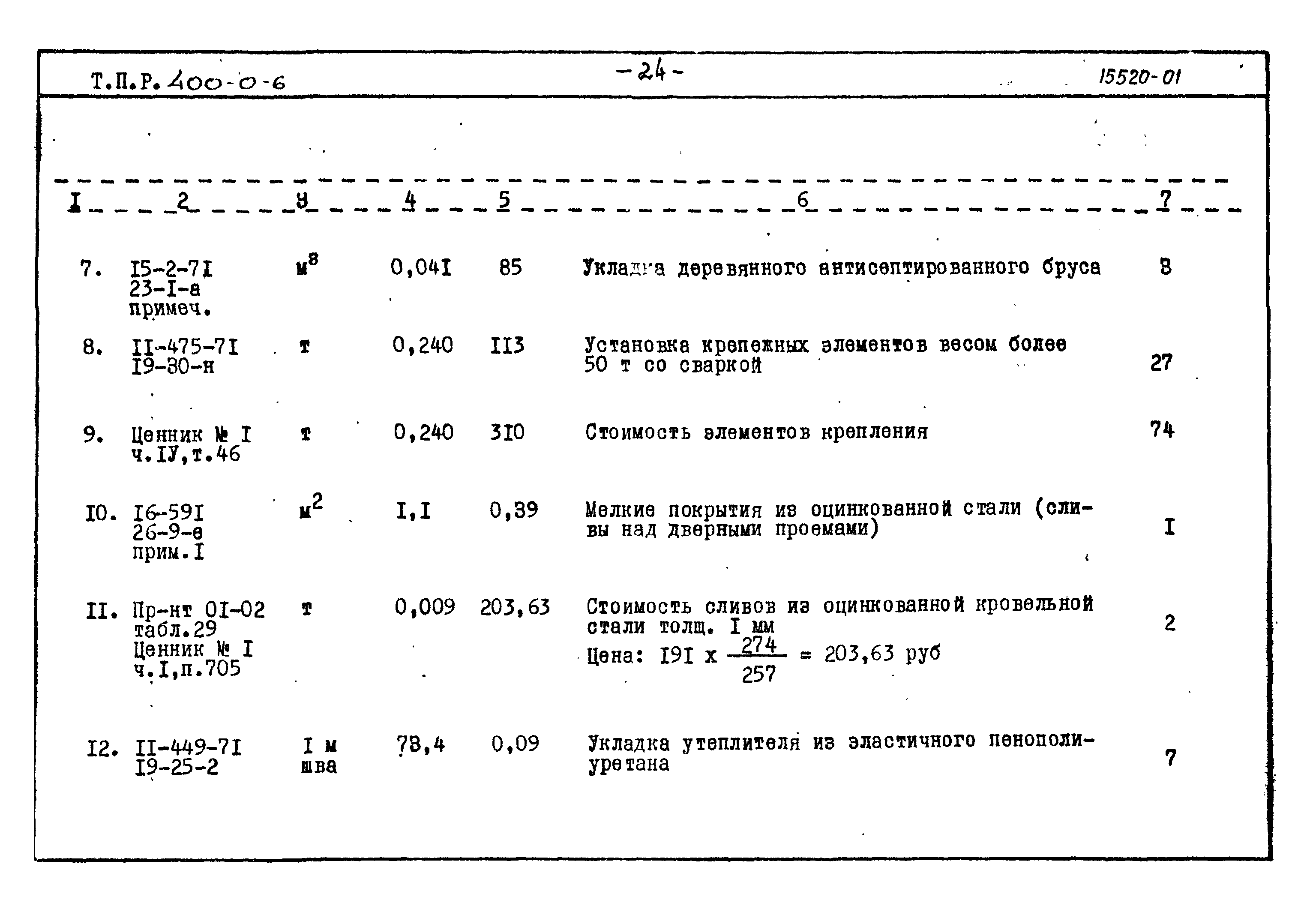 Типовые проектные решения 400-0-6