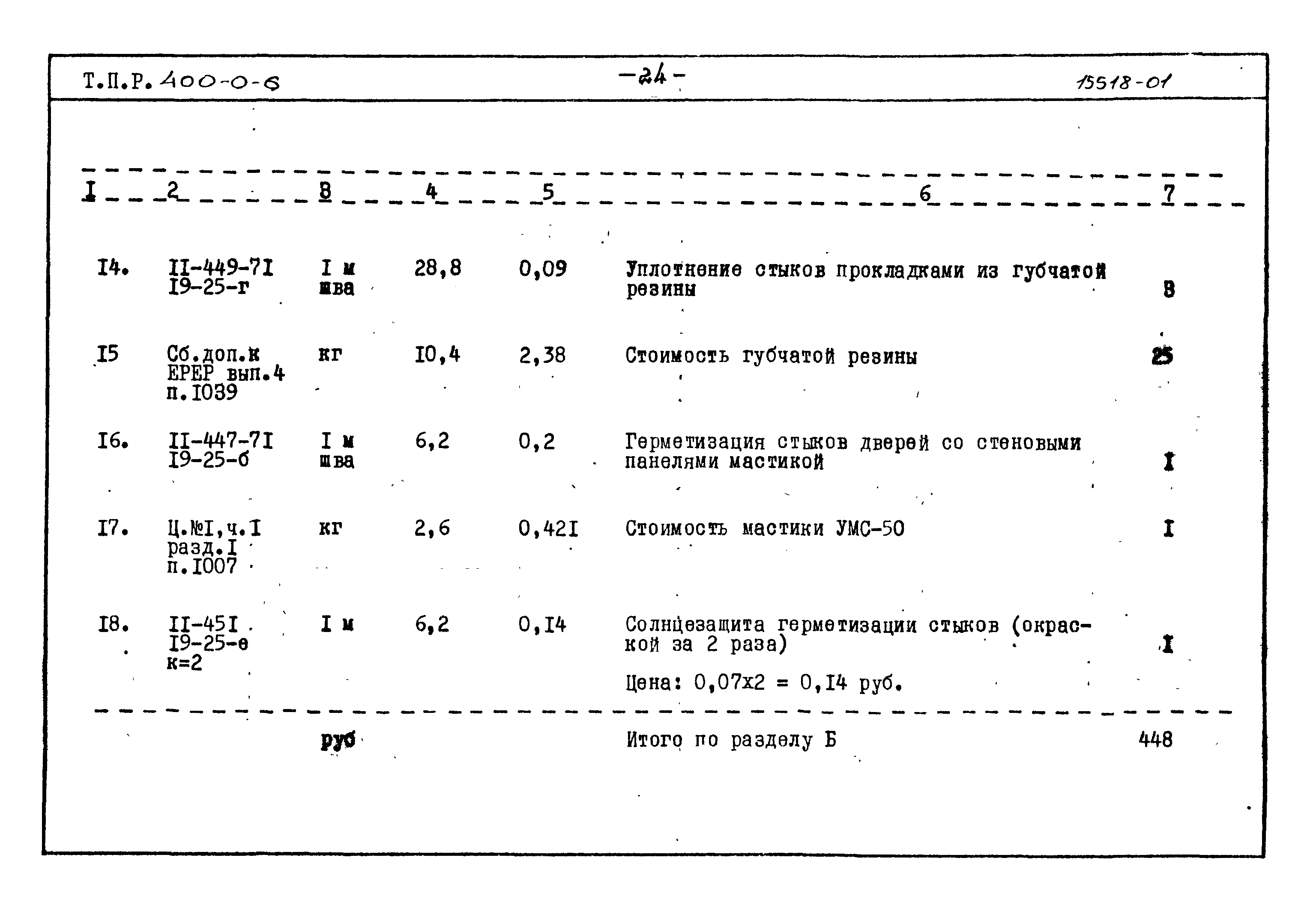 Типовые проектные решения 400-0-6