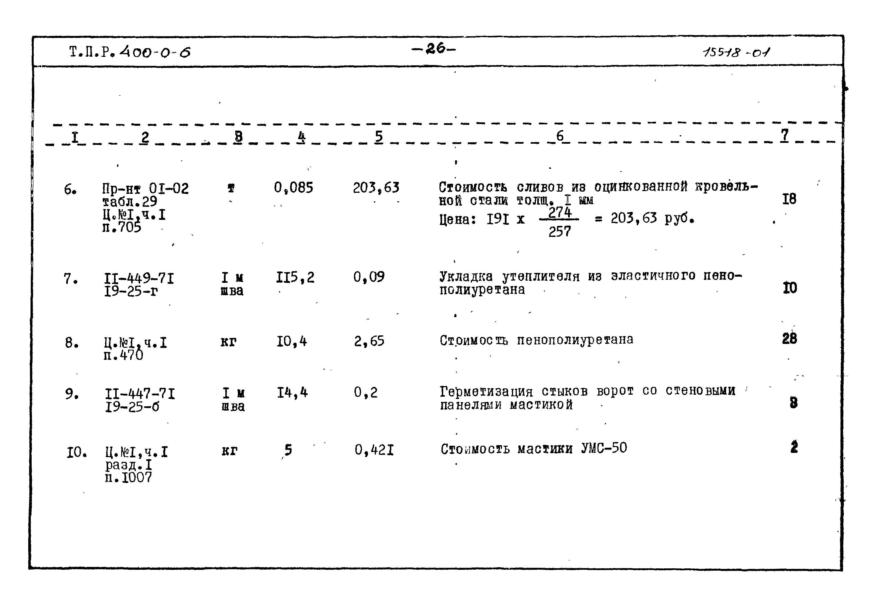 Типовые проектные решения 400-0-6