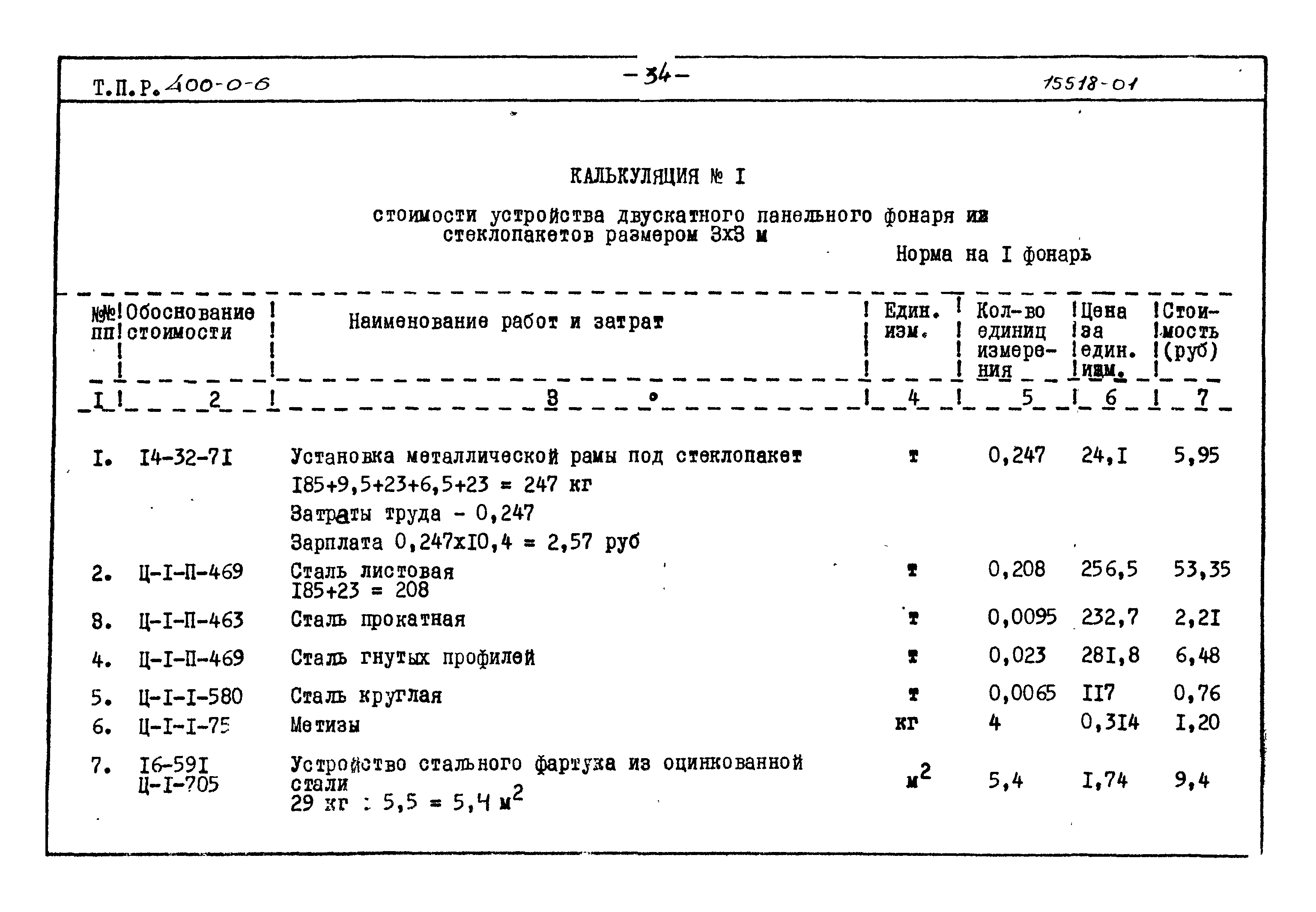 Типовые проектные решения 400-0-6